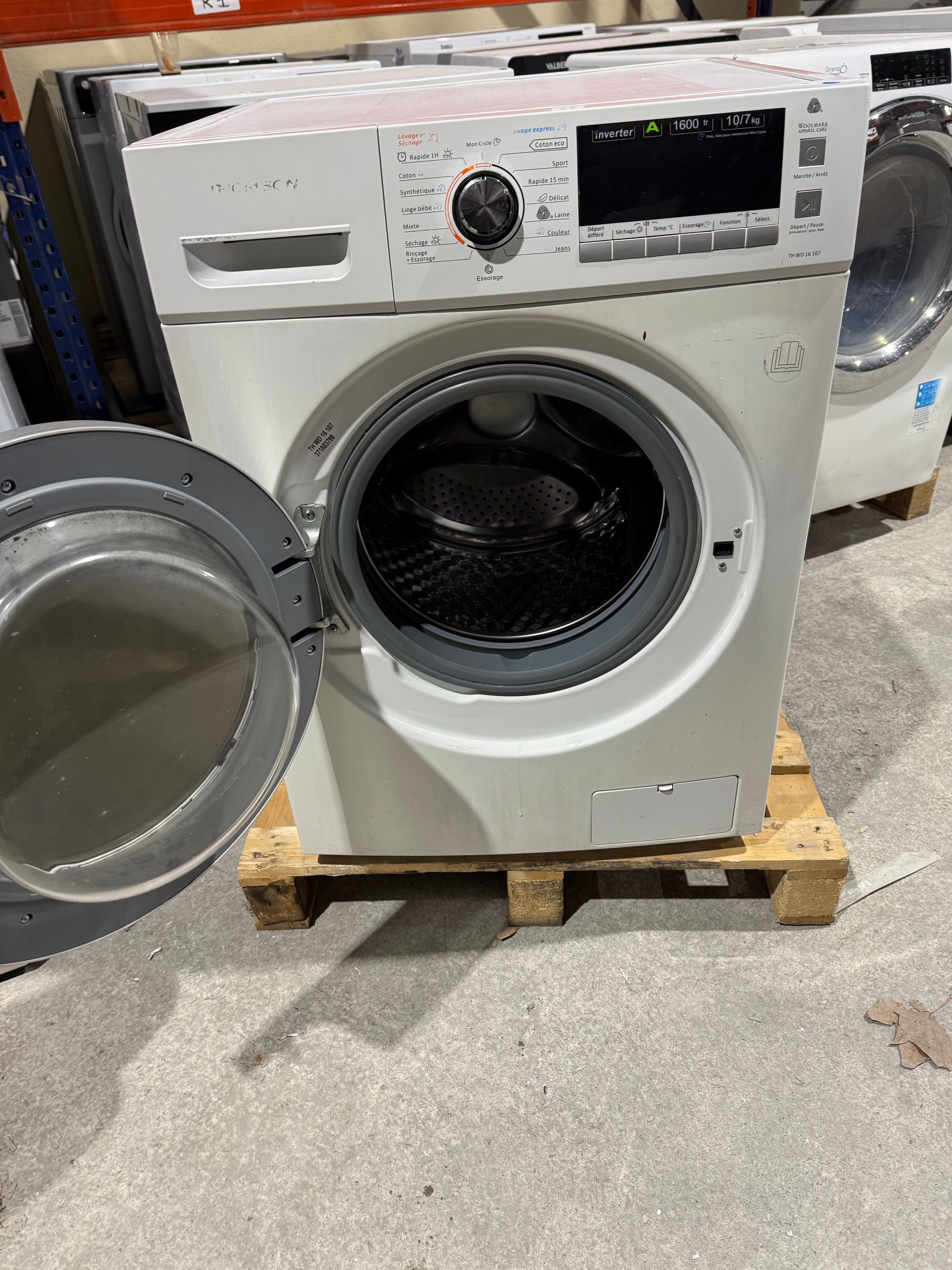 Lave-Linge Séchant THOMSON 10 / 7 Kg GARANTIE 1 AN