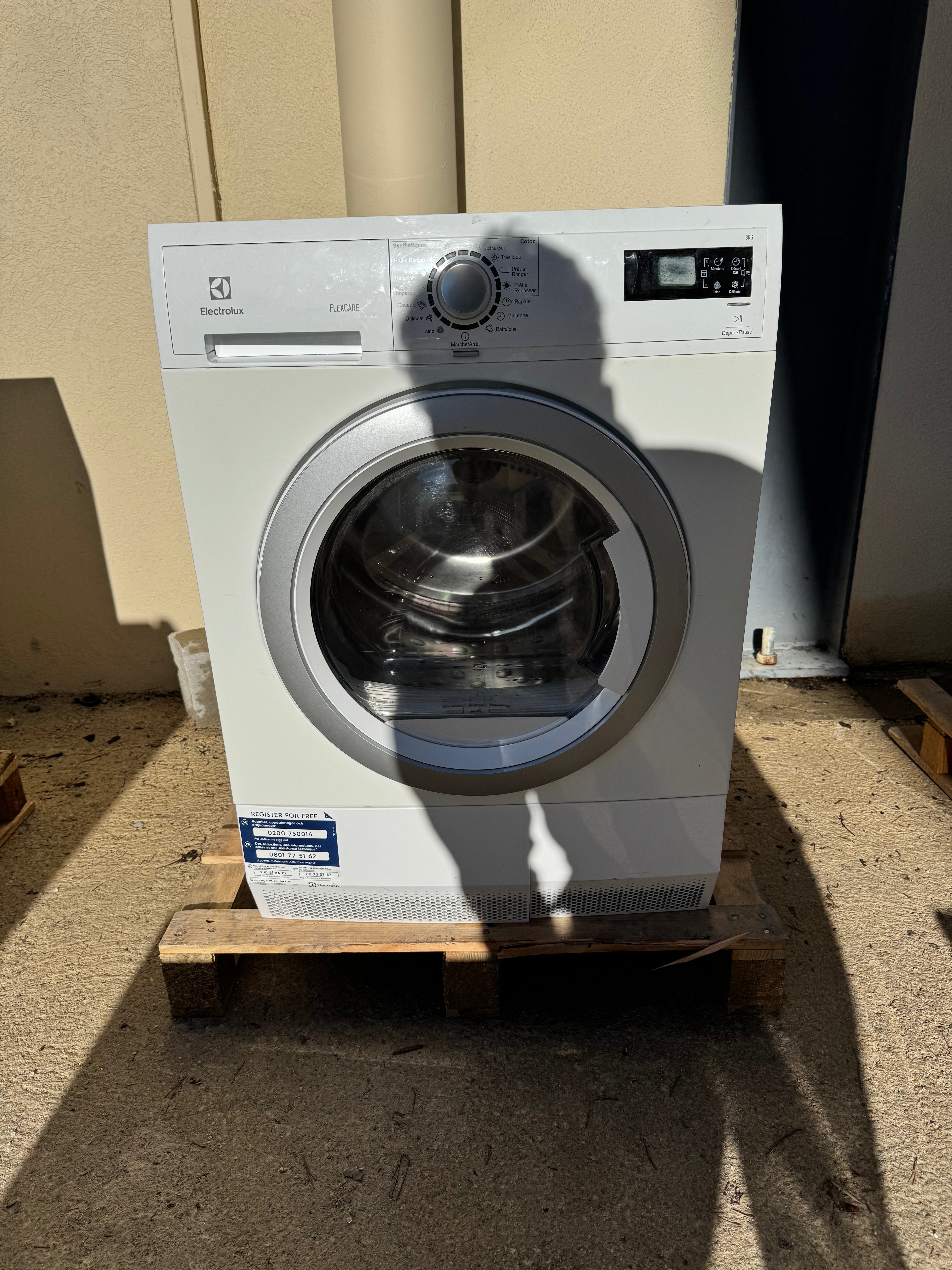 Sèche-Linge ELECTROLUX 8 Kg GARANTIE 1 AN