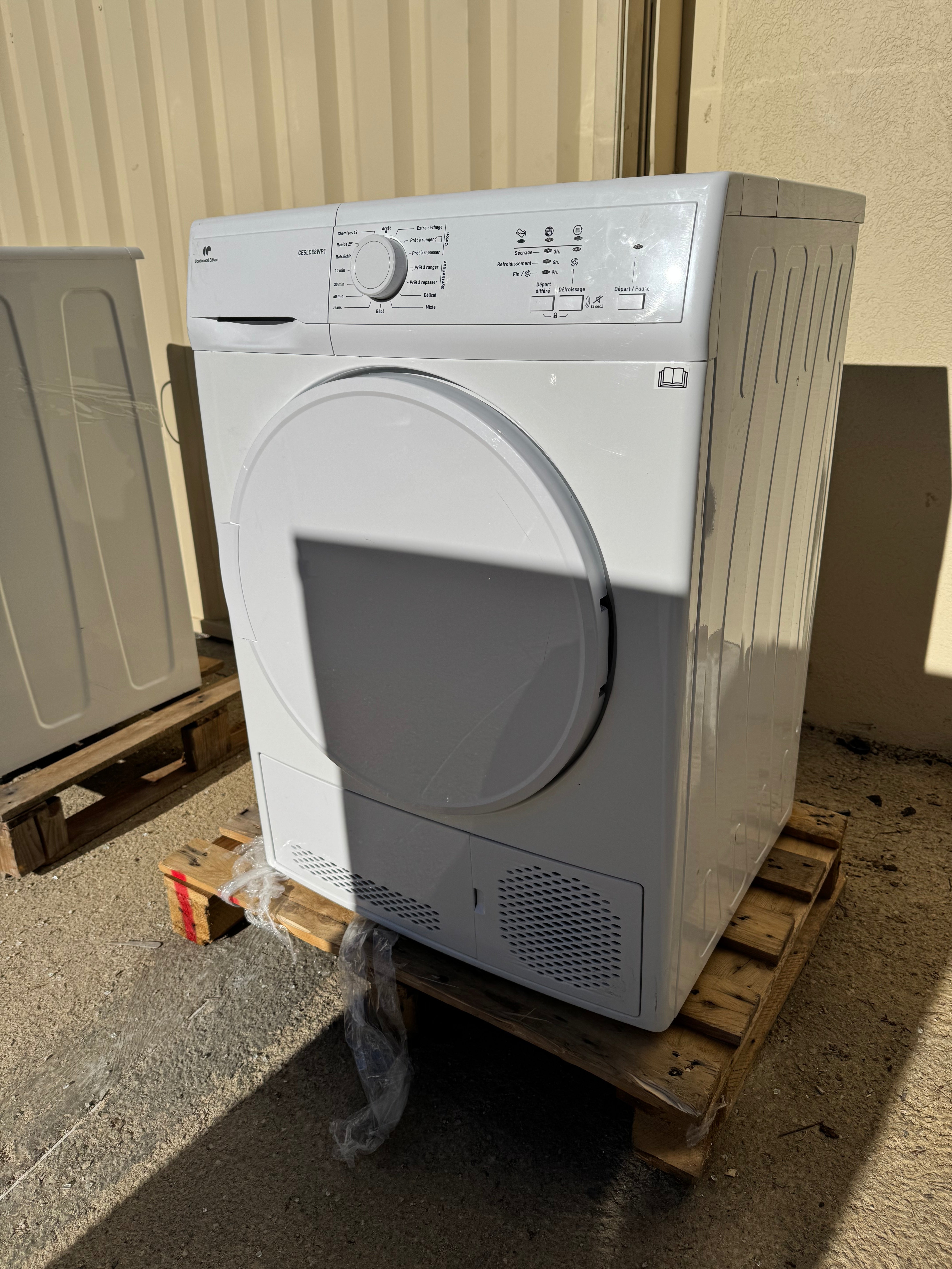 Sèche-Linge CONTINENTAL EDISON 8 Kg GARANTIE 1 AN