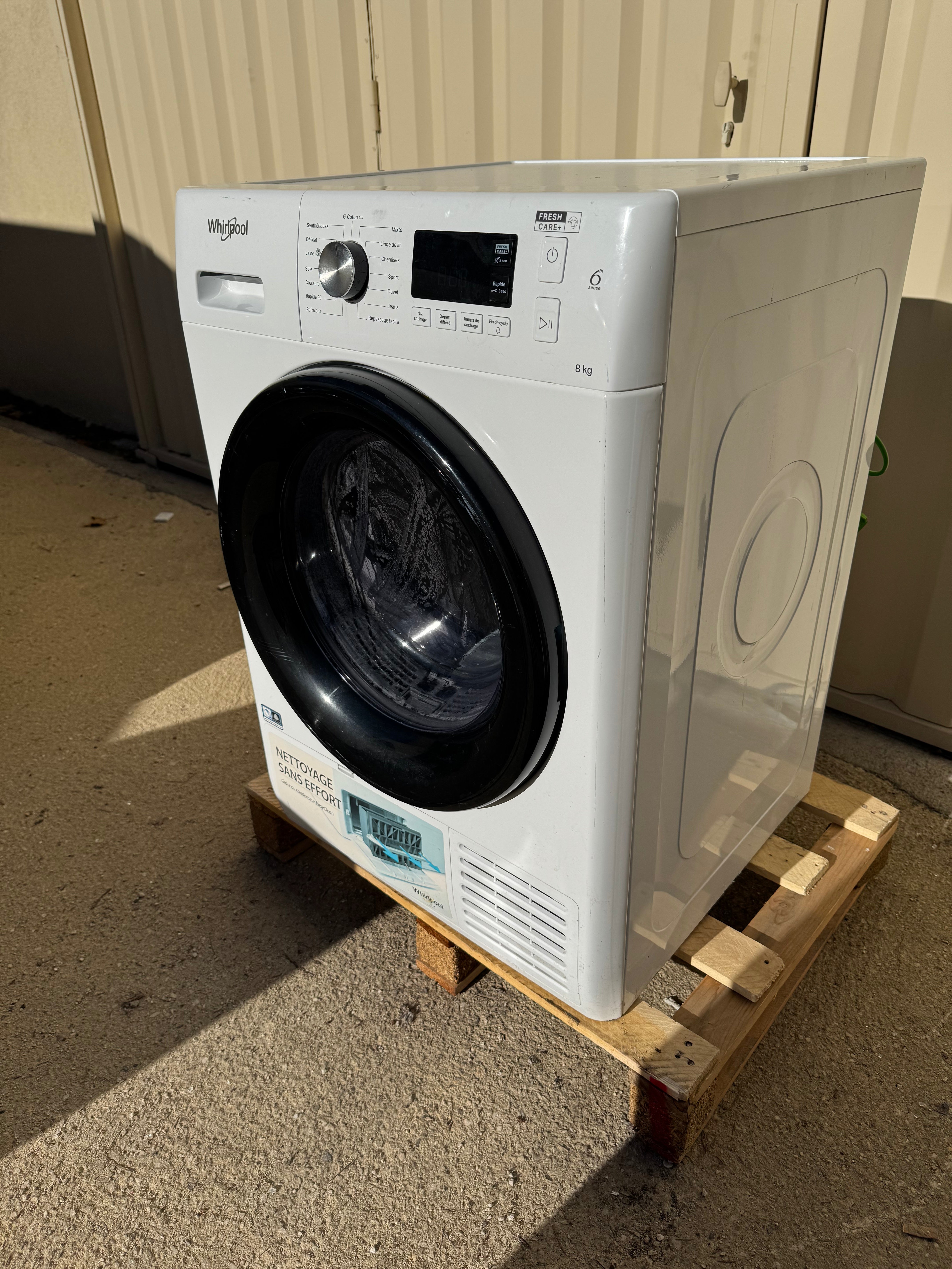 Sèche-Linge WHIRLPOOL 8 Kg GARANTIE 1 AN