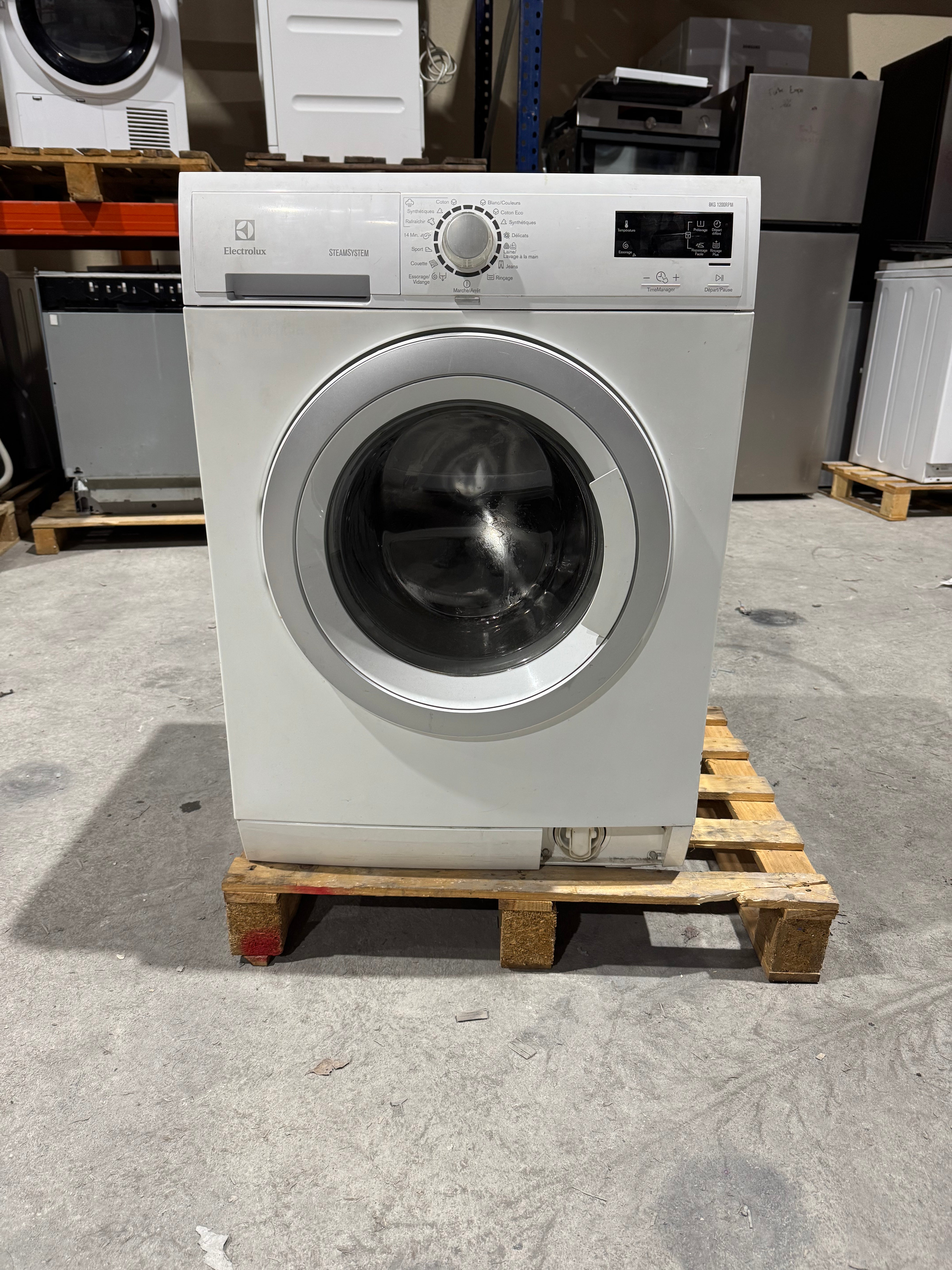 Lave-Linge ELECTROLUX 8 Kg GARANTIE 1 AN