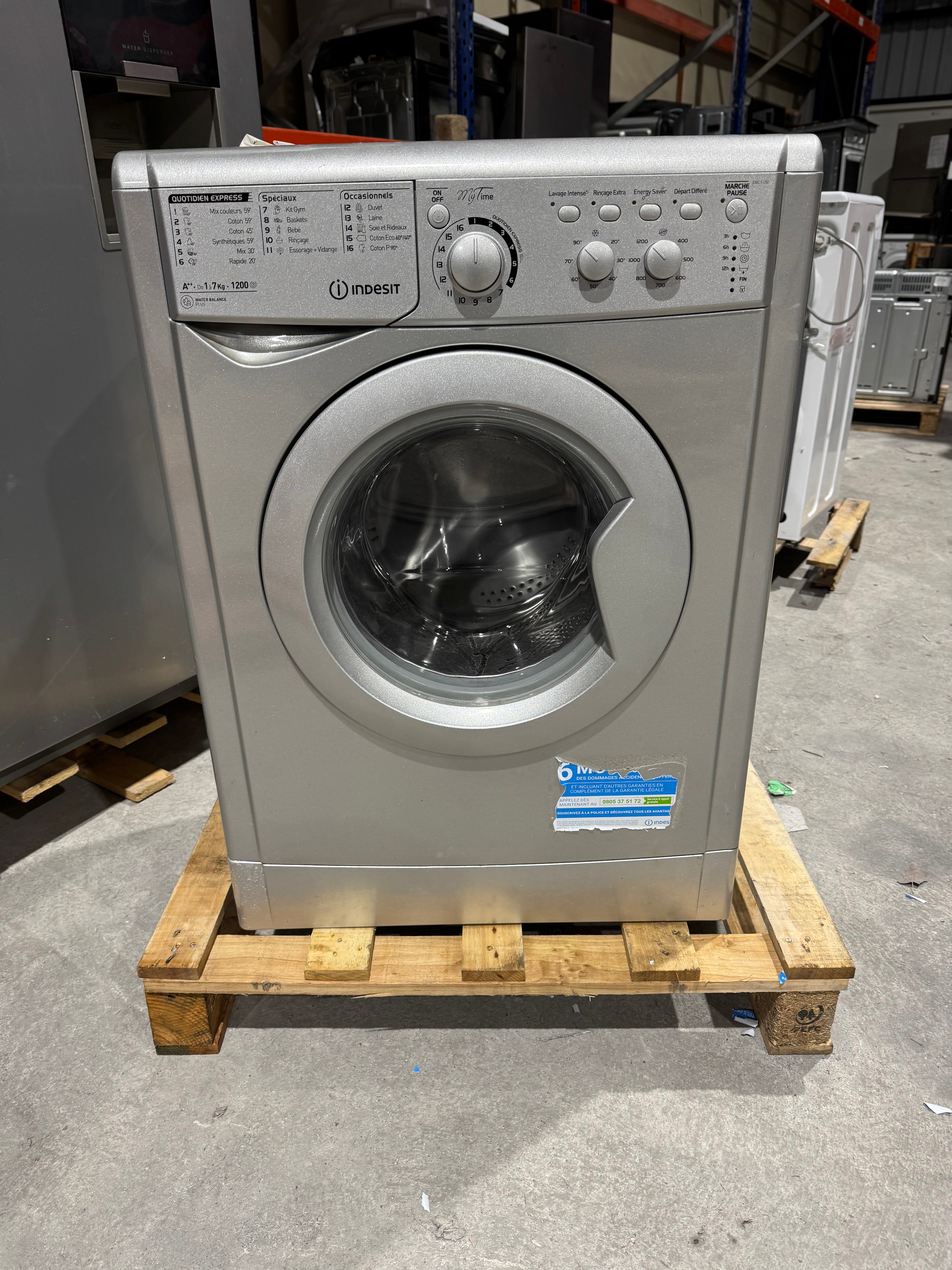 Lave-Linge INDESIT 7 Kg GARANTIE 1 AN