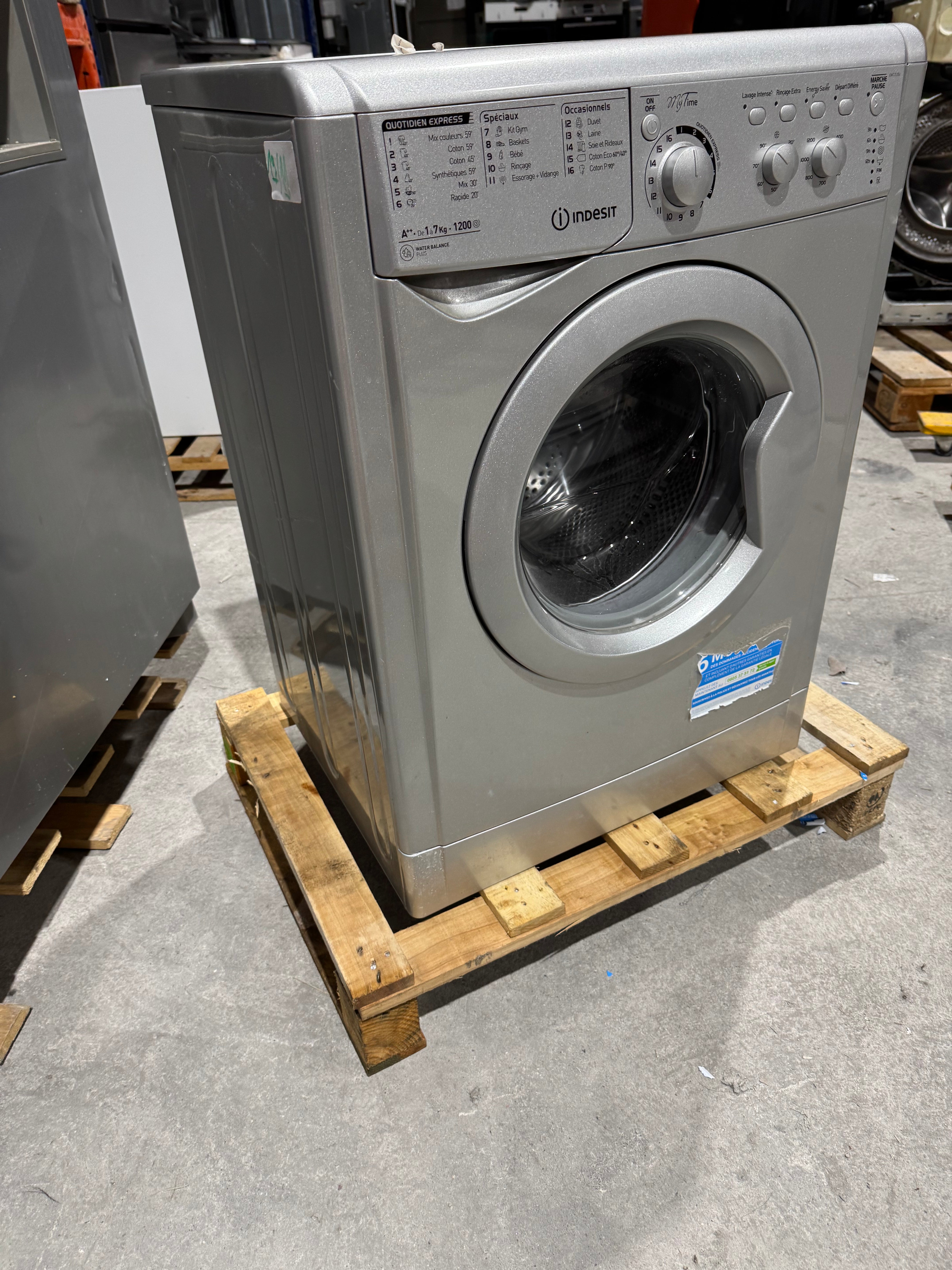 Lave-Linge INDESIT 7 Kg GARANTIE 1 AN