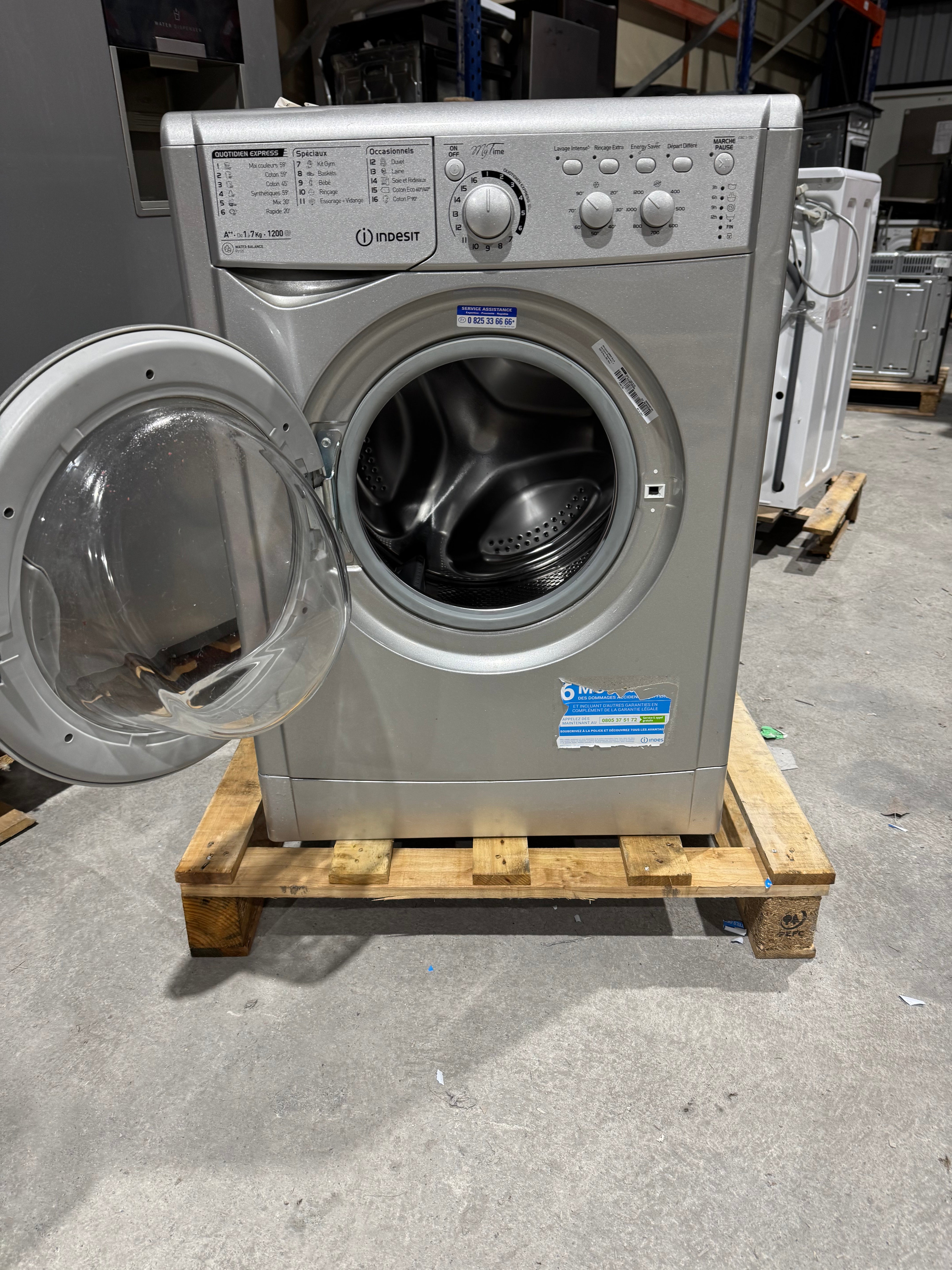 Lave-Linge INDESIT 7 Kg GARANTIE 1 AN