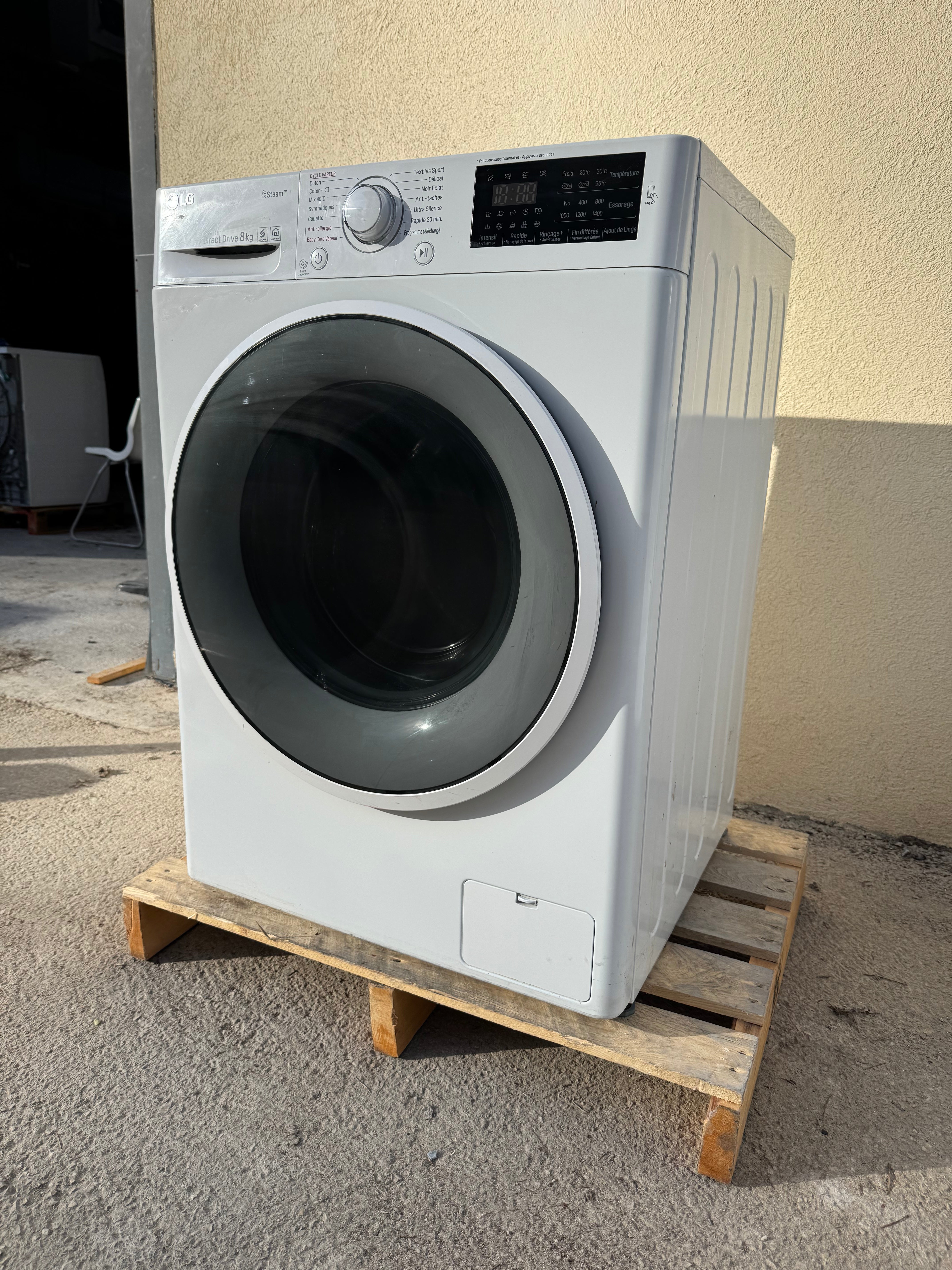 Lave-Linge LG 8 Kg DirectDrive GARANTIE 1 AN