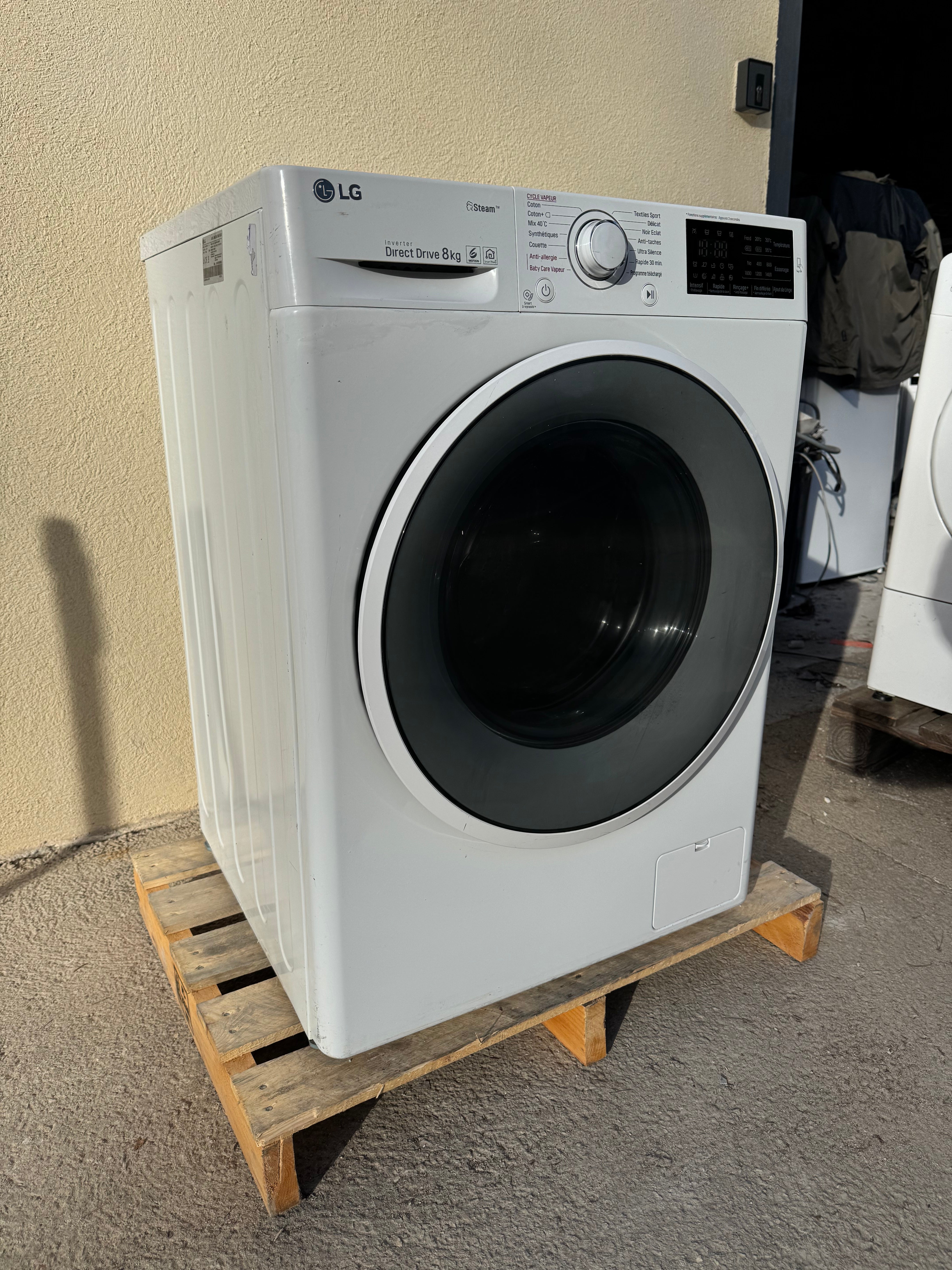 Lave-Linge LG 8 Kg DirectDrive GARANTIE 1 AN