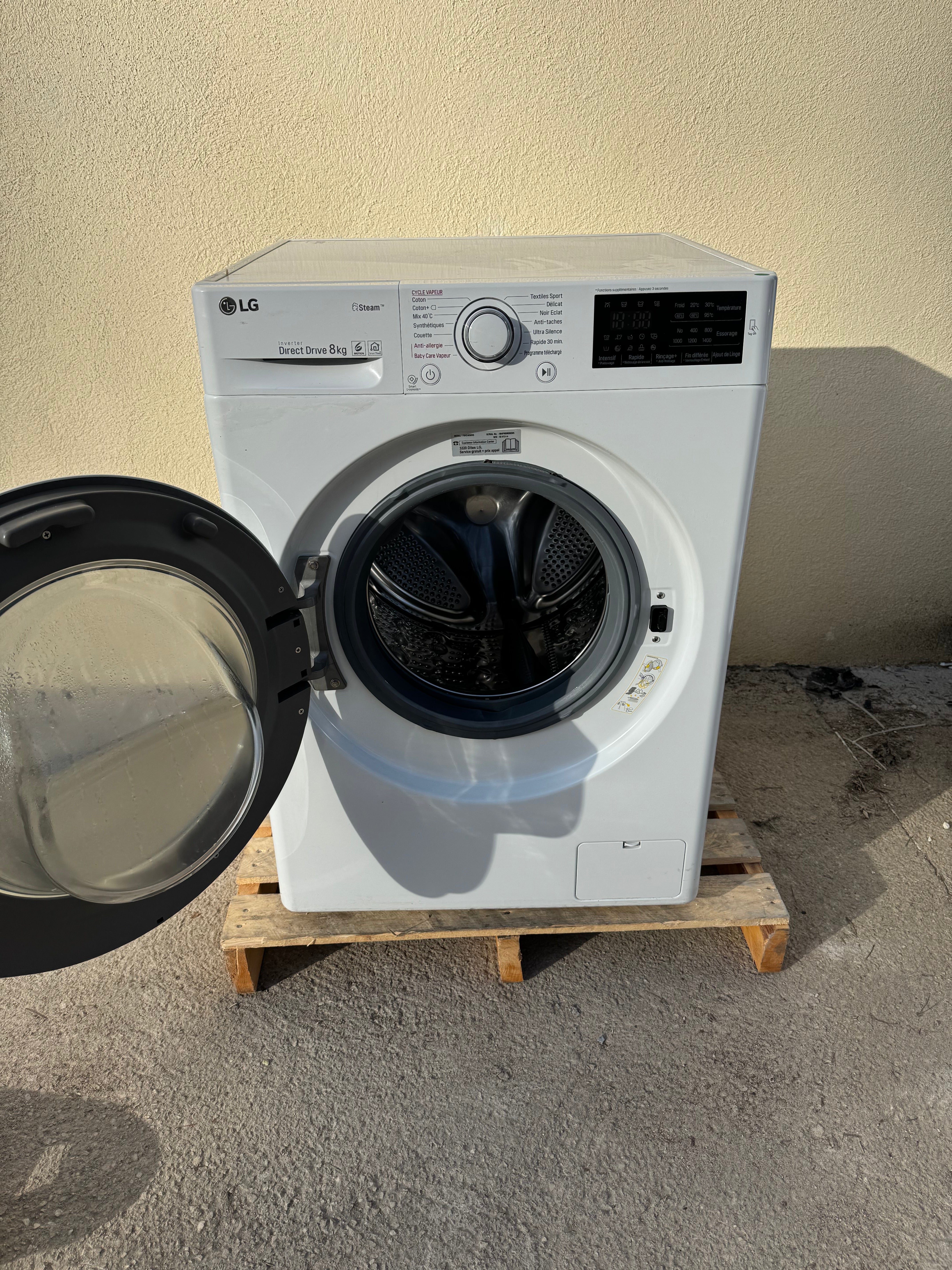 Lave-Linge LG 8 Kg DirectDrive GARANTIE 1 AN
