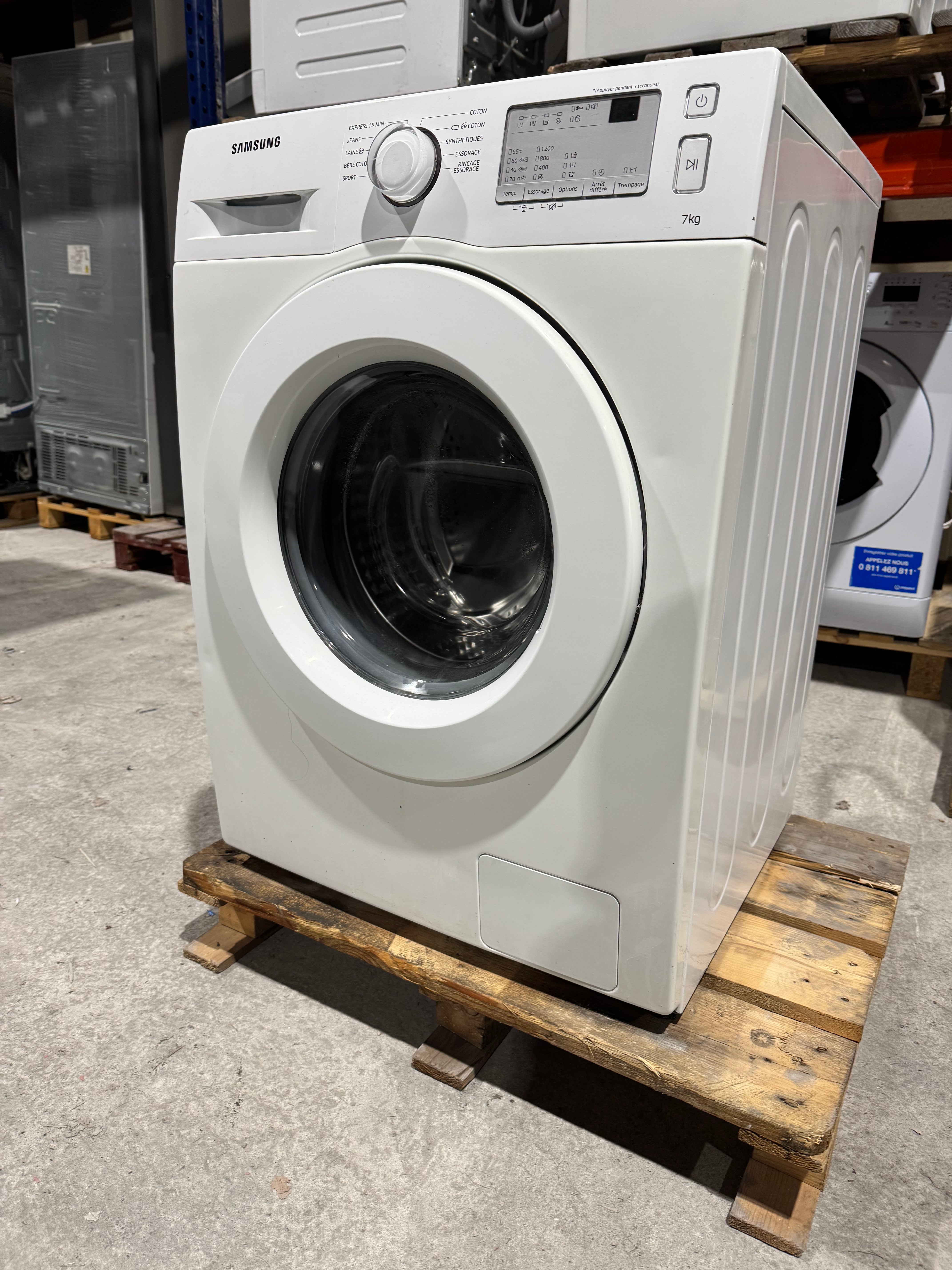 Lave-Linge SAMSUNG 7 Kg GARANTIE 1 AN