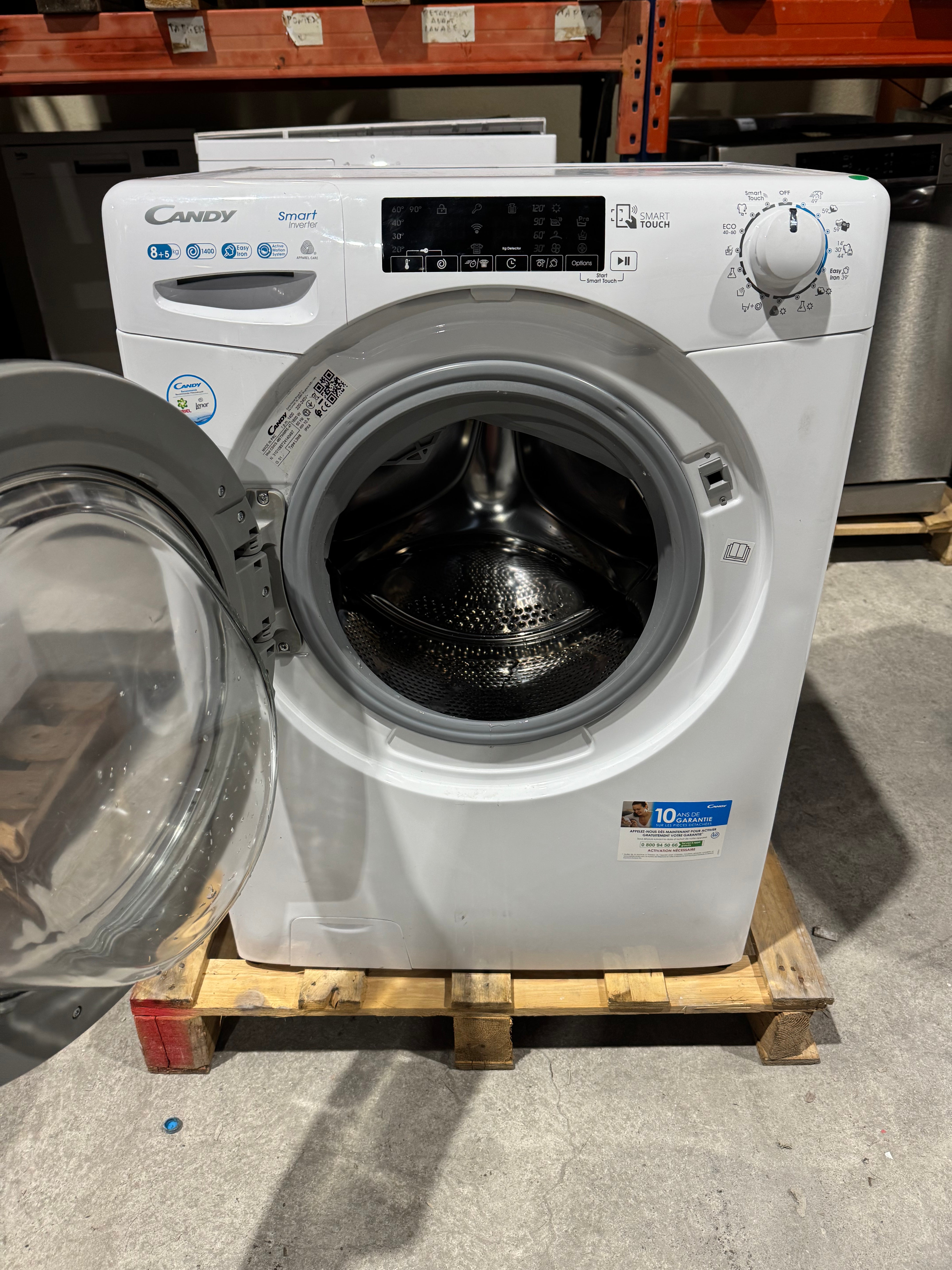 Lave-Linge Séchant CANDY 8 + 5 Kg GARANTIE 1 AN
