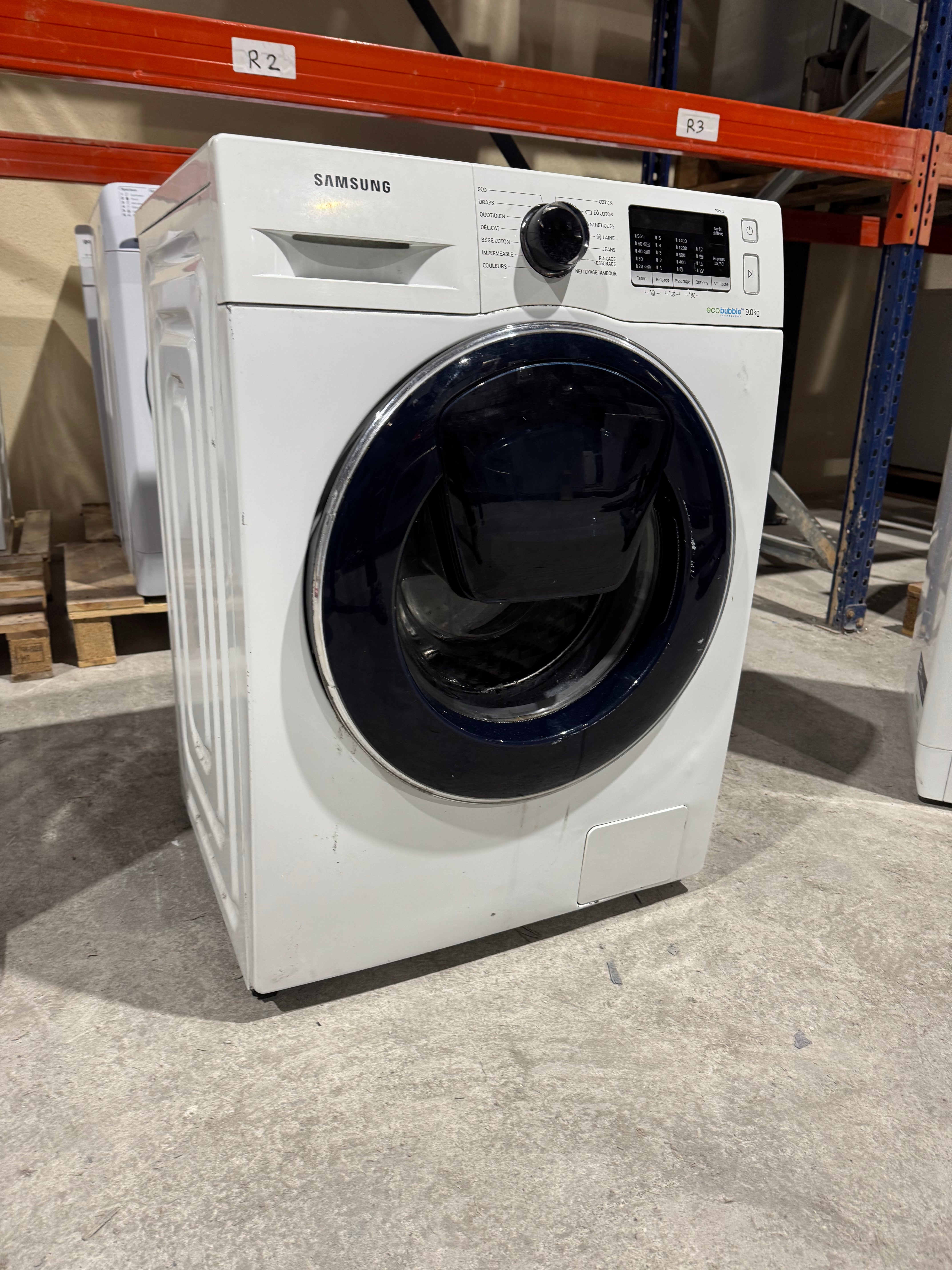 Lave-Linge SAMSUNG 9 Kg AddWash GARANTIE 1 AN