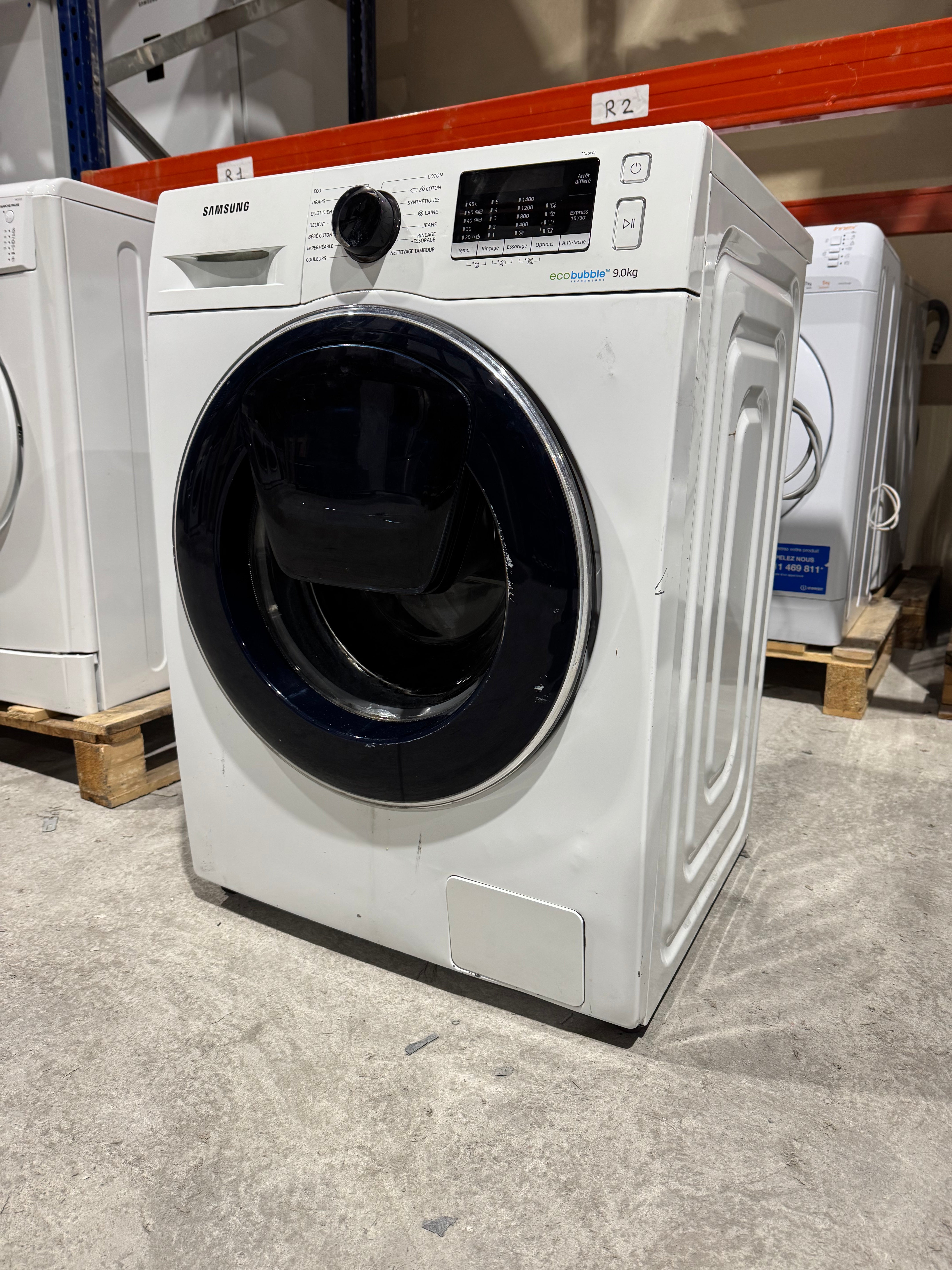 Lave-Linge SAMSUNG 9 Kg AddWash GARANTIE 1 AN