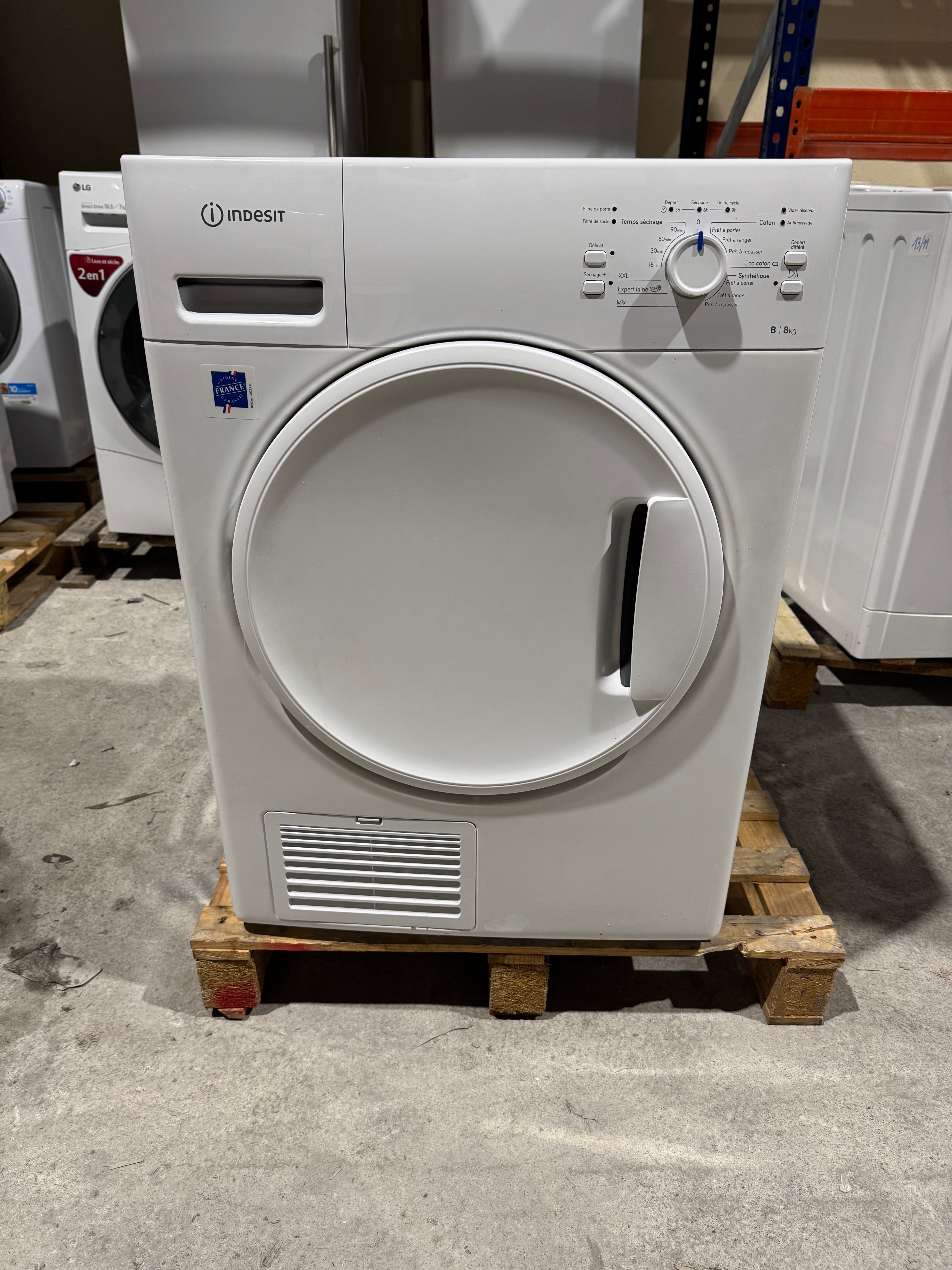 Sèche-linge INDESIT 8 Kg GARANTIE 1 AN