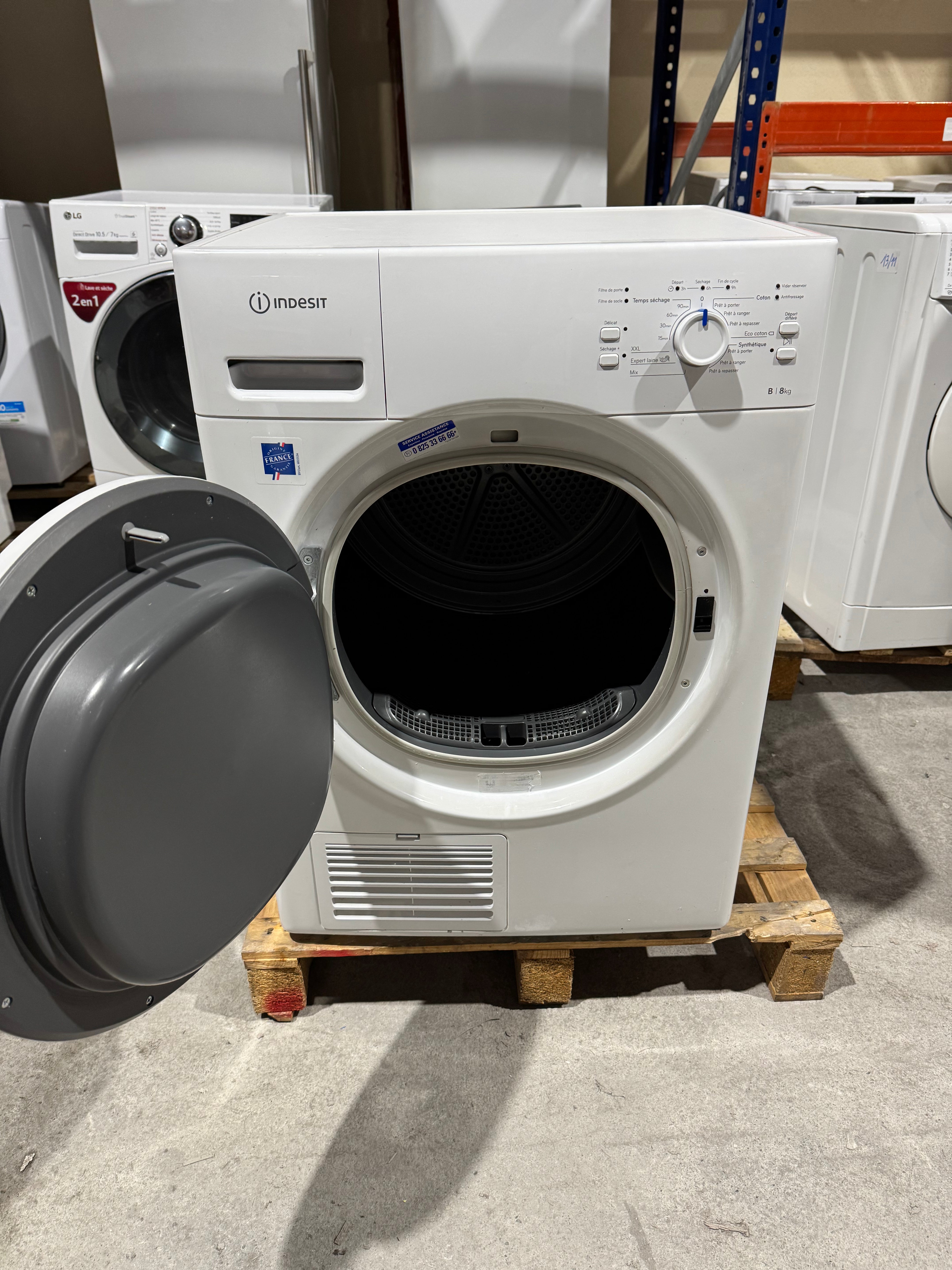 Sèche-linge INDESIT 8 Kg GARANTIE 1 AN