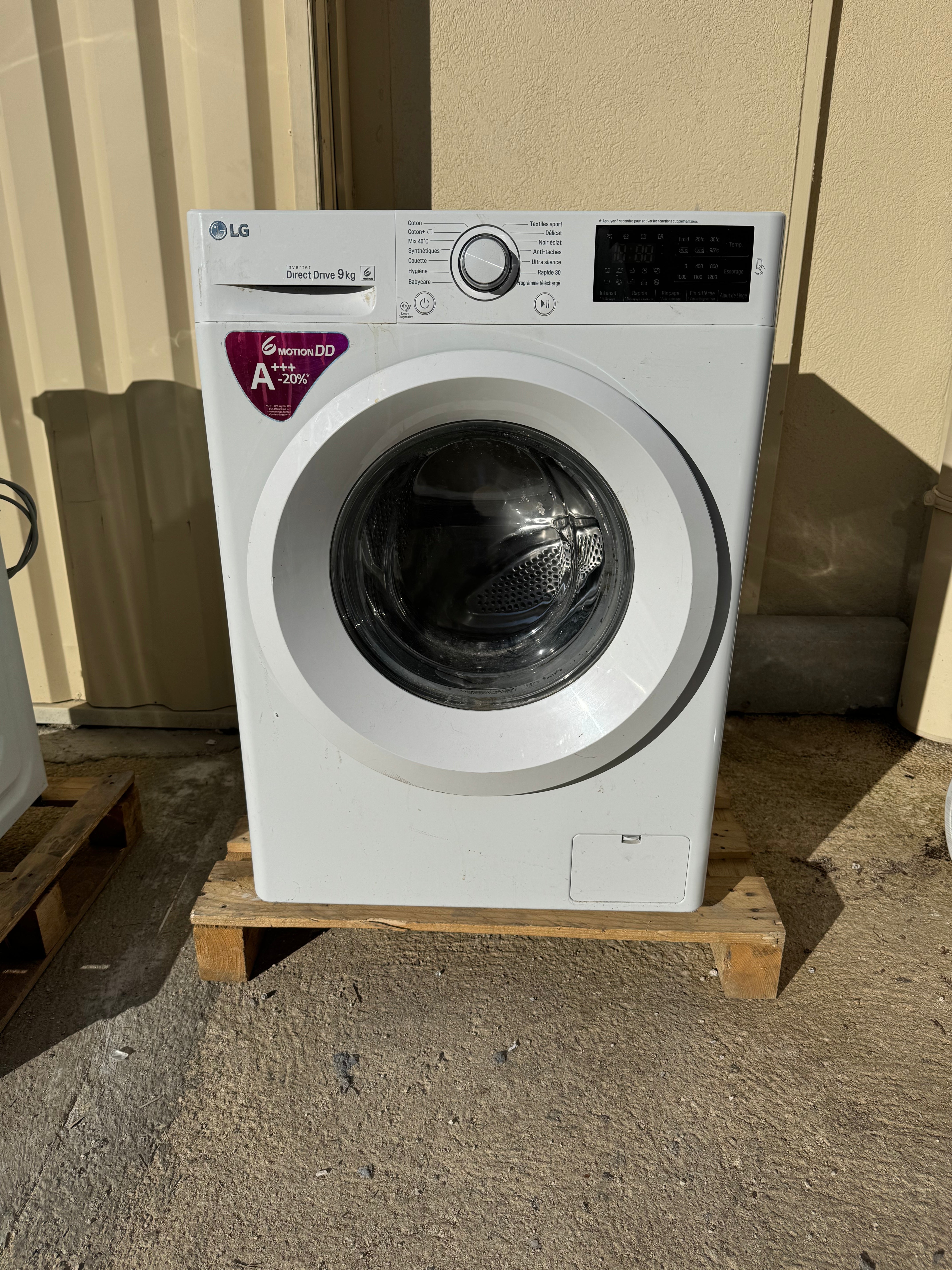 Lave-Linge LG 9 Kg DirectDrive GARANTIE 1 AN