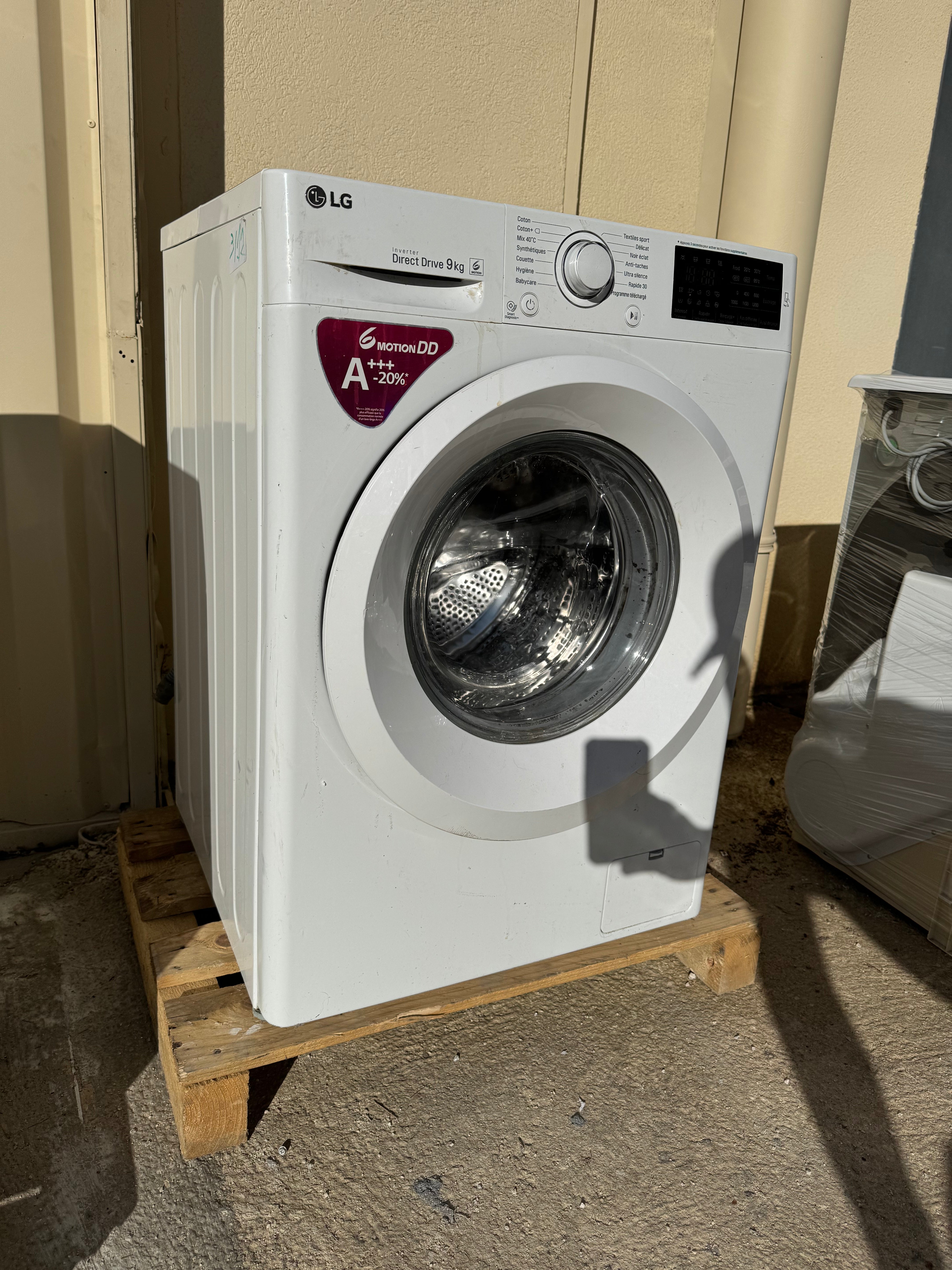 Lave-Linge LG 9 Kg DirectDrive GARANTIE 1 AN
