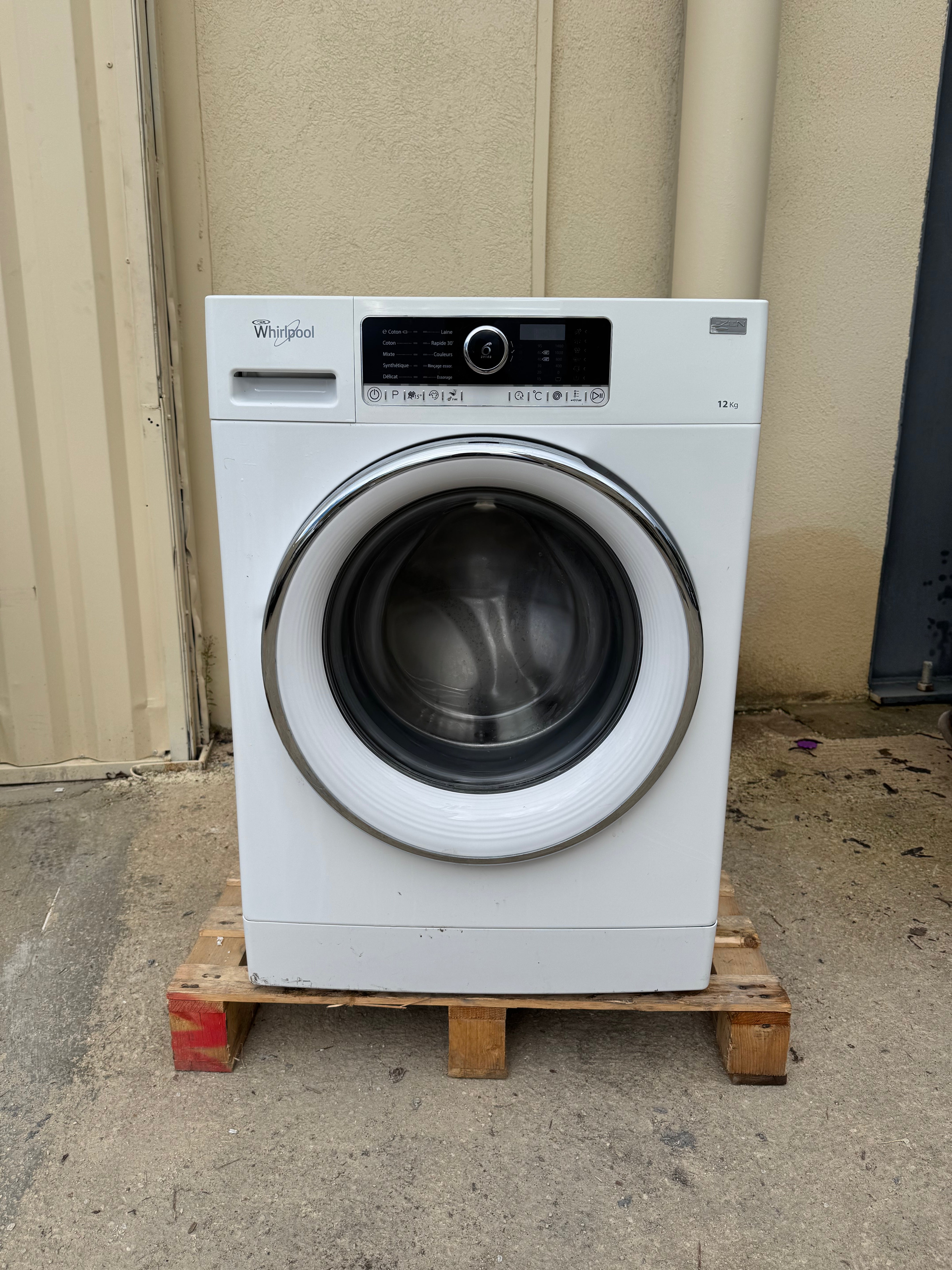 Lave-Linge WHIRLPOOL 12 Kg GARANTIE 1 AN