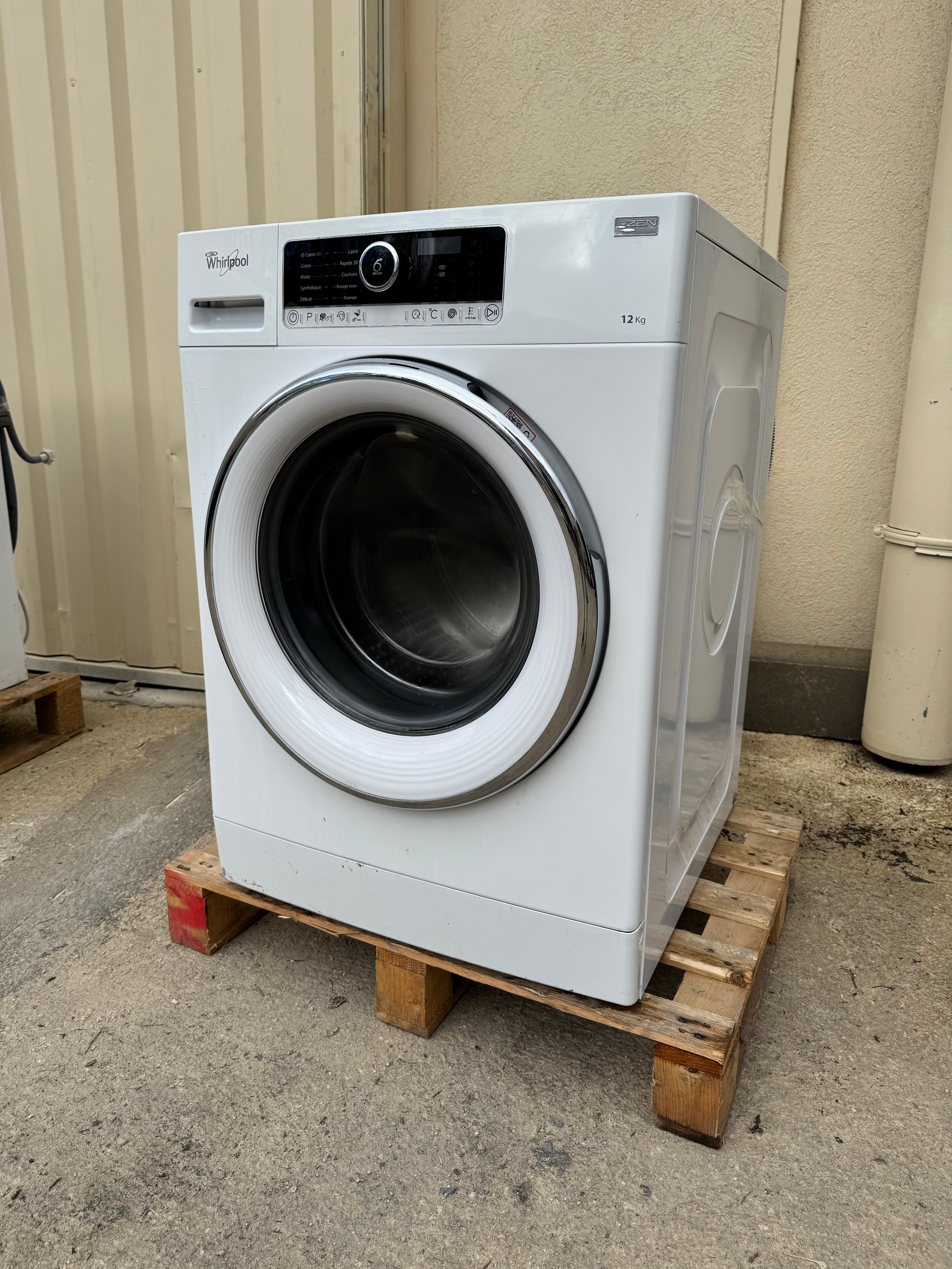 Lave-Linge WHIRLPOOL 12 Kg GARANTIE 1 AN