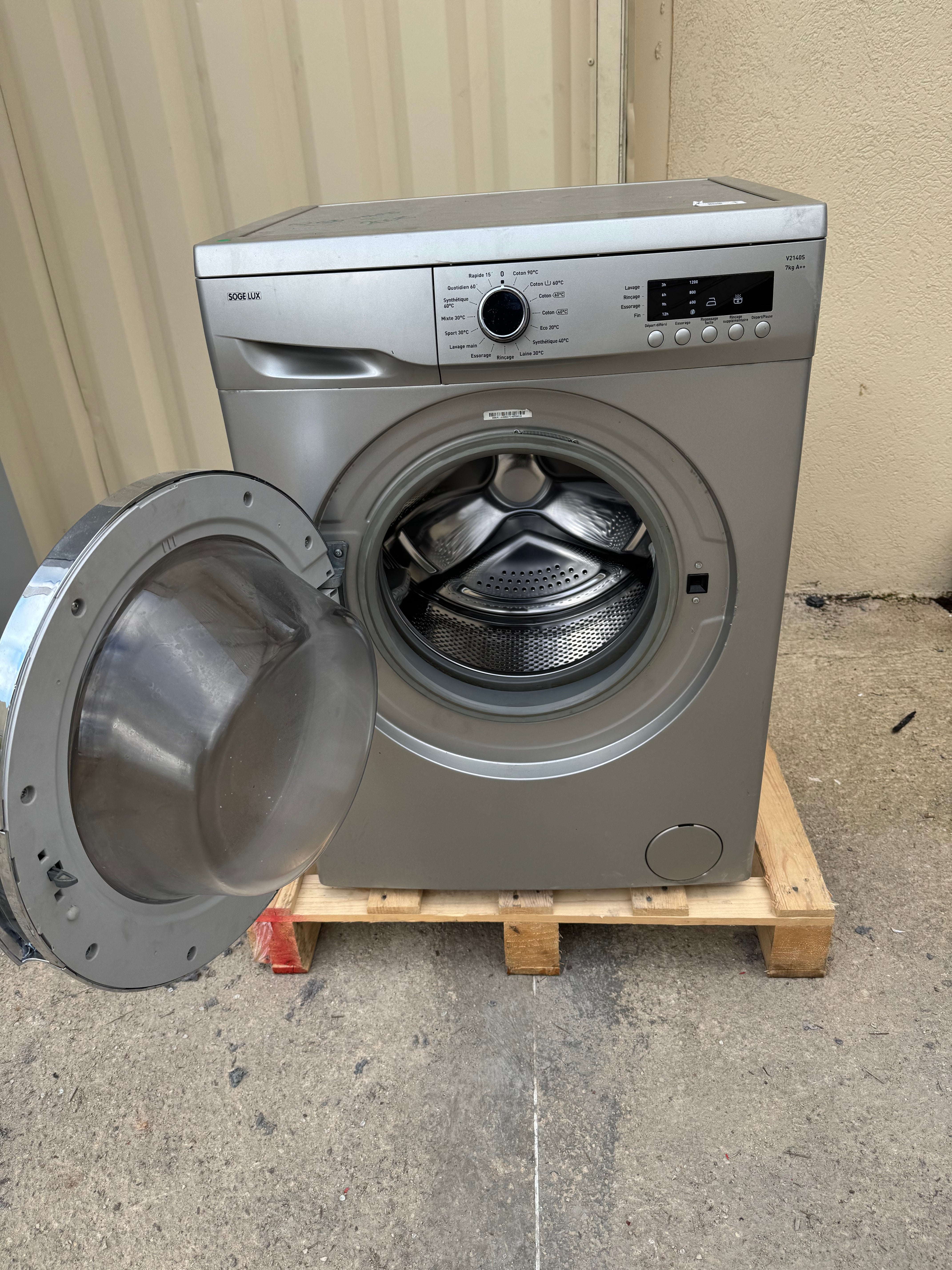 Lave-Linge SOGELUX 7 Kg GARANTIE 1 AN