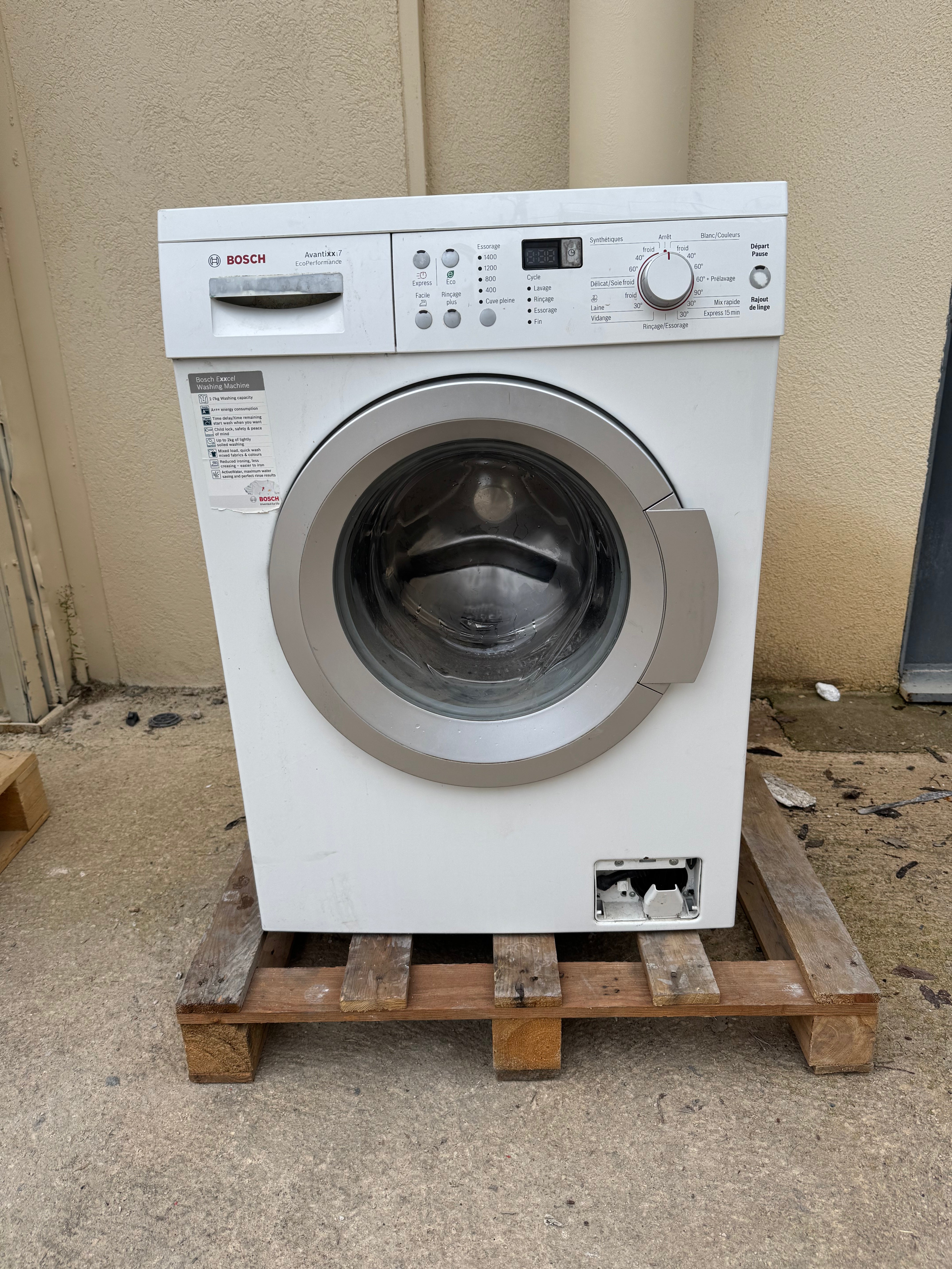 Lave-Linge BOSCH 7 Kg GARANTIE 1 AN