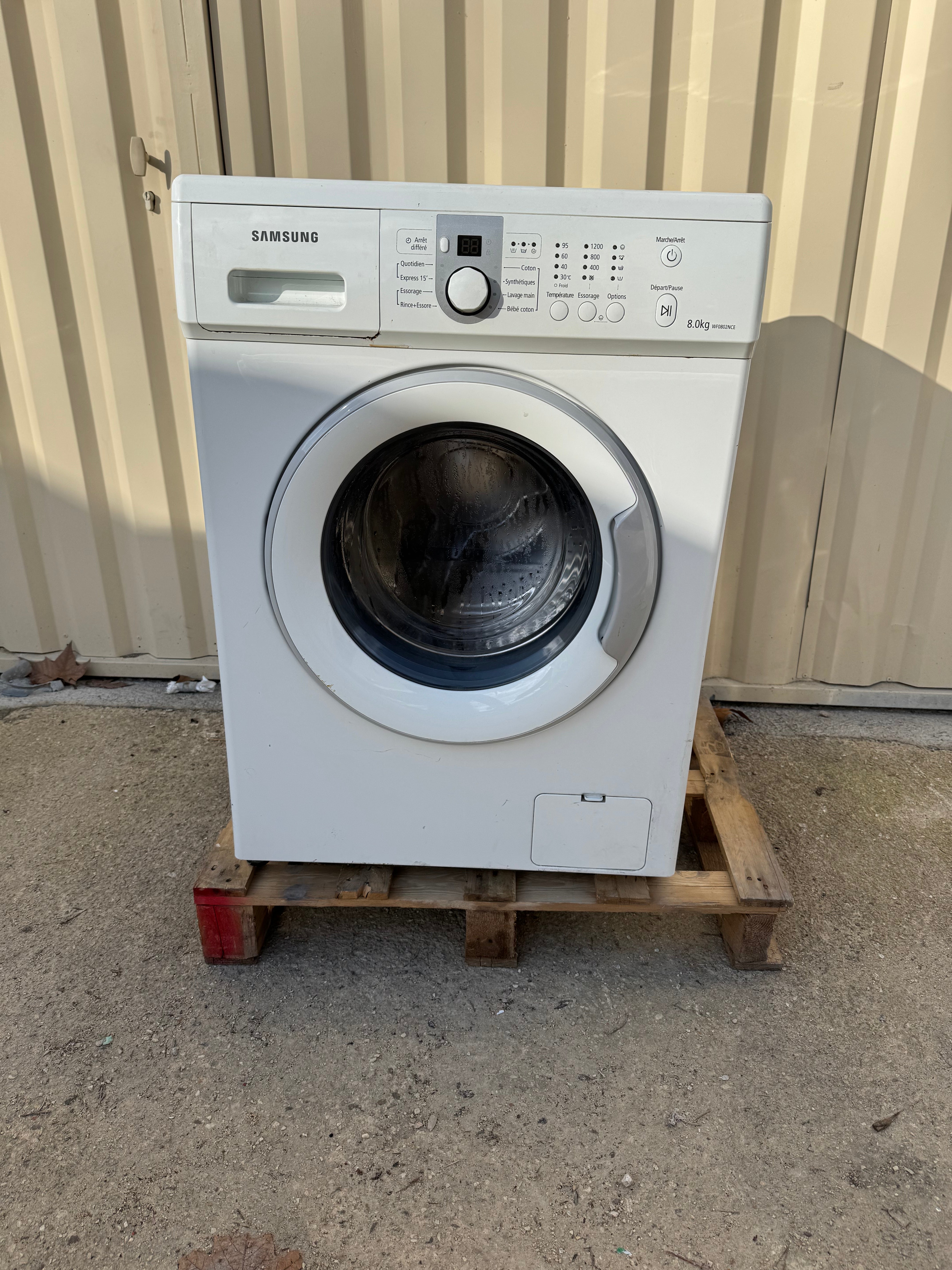 Lave-Linge SAMSUNG 8 Kg GARANTIE 1 AN