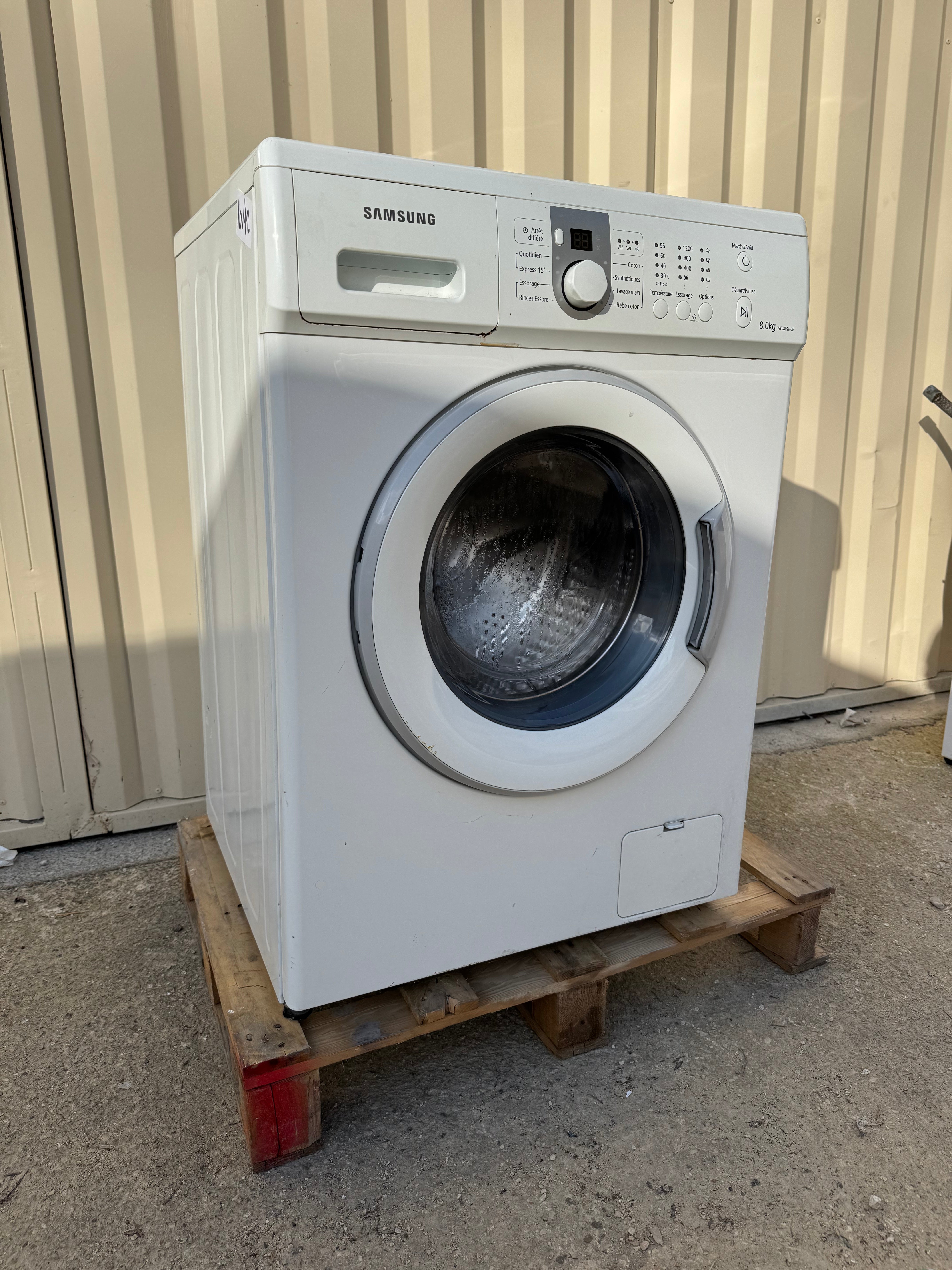Lave-Linge SAMSUNG 8 Kg GARANTIE 1 AN