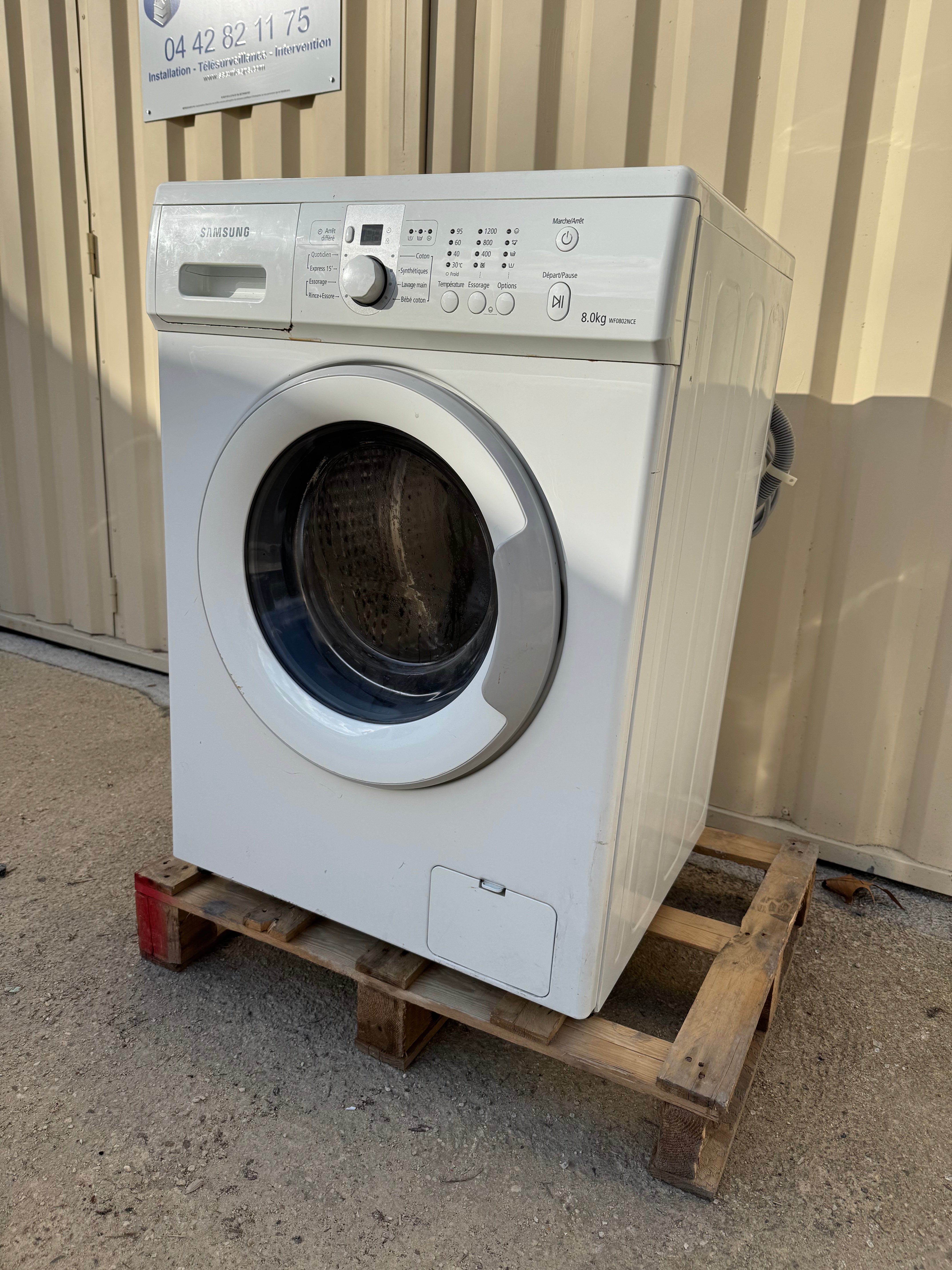Lave-Linge SAMSUNG 8 Kg GARANTIE 1 AN