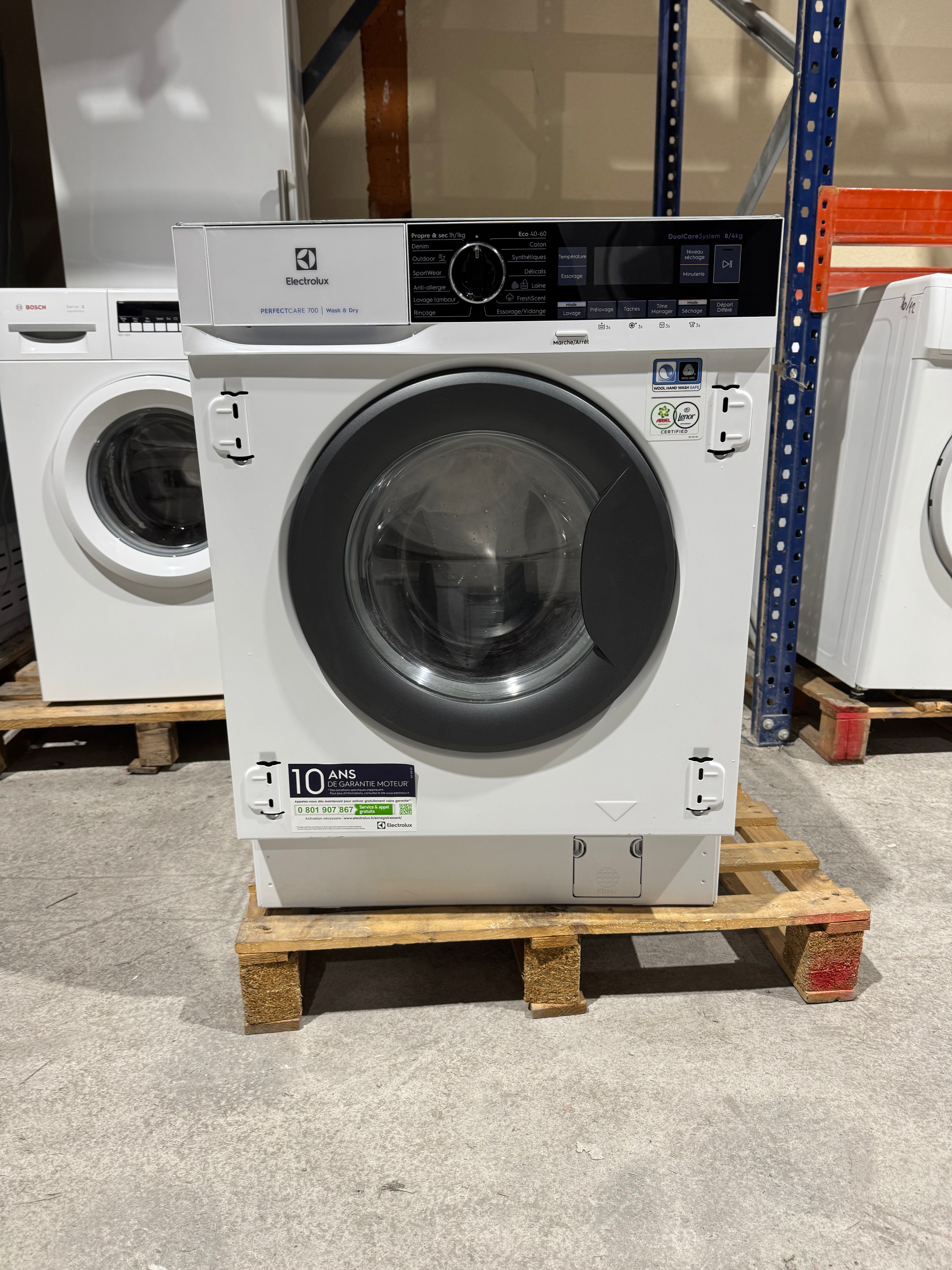 Lave-Linge Séchant ELECTROLUX 8 / 4 Kg Très Bon État GARANTIE 1 AN
