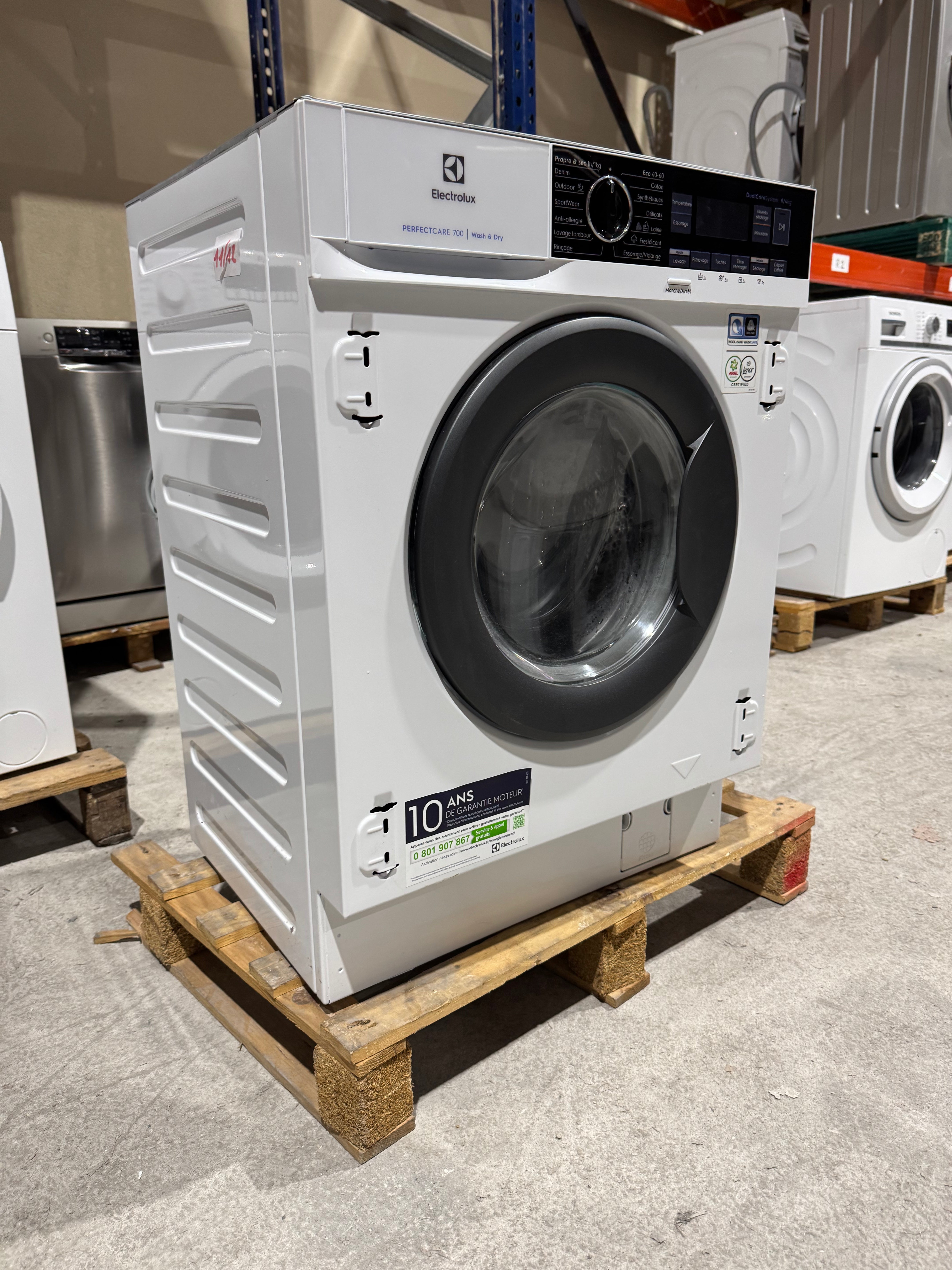 Lave-Linge Séchant ELECTROLUX 8 / 4 Kg Très Bon État GARANTIE 1 AN