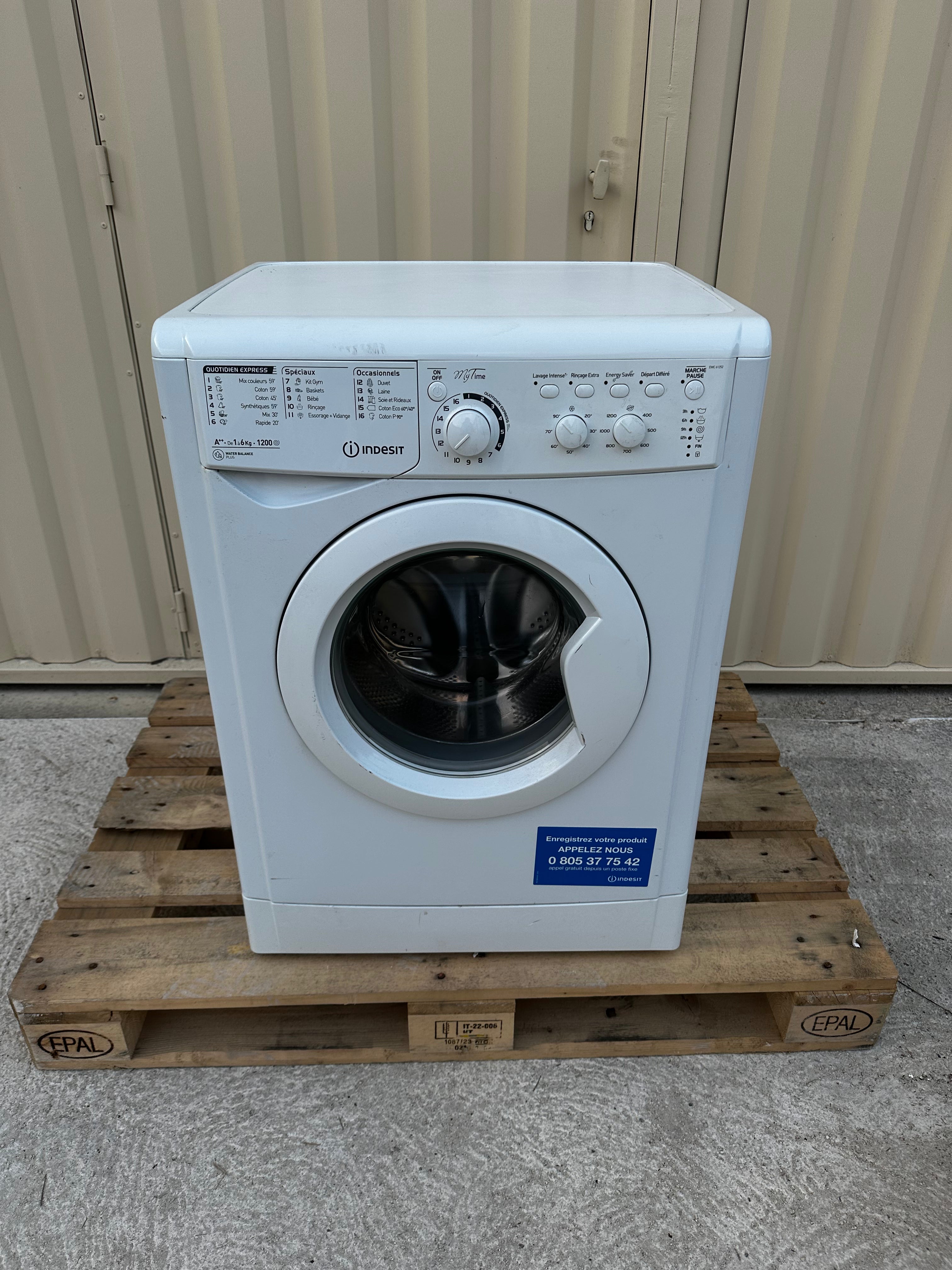 Lave-Linge INDESIT 6 Kg GARANTIE 6 MOIS