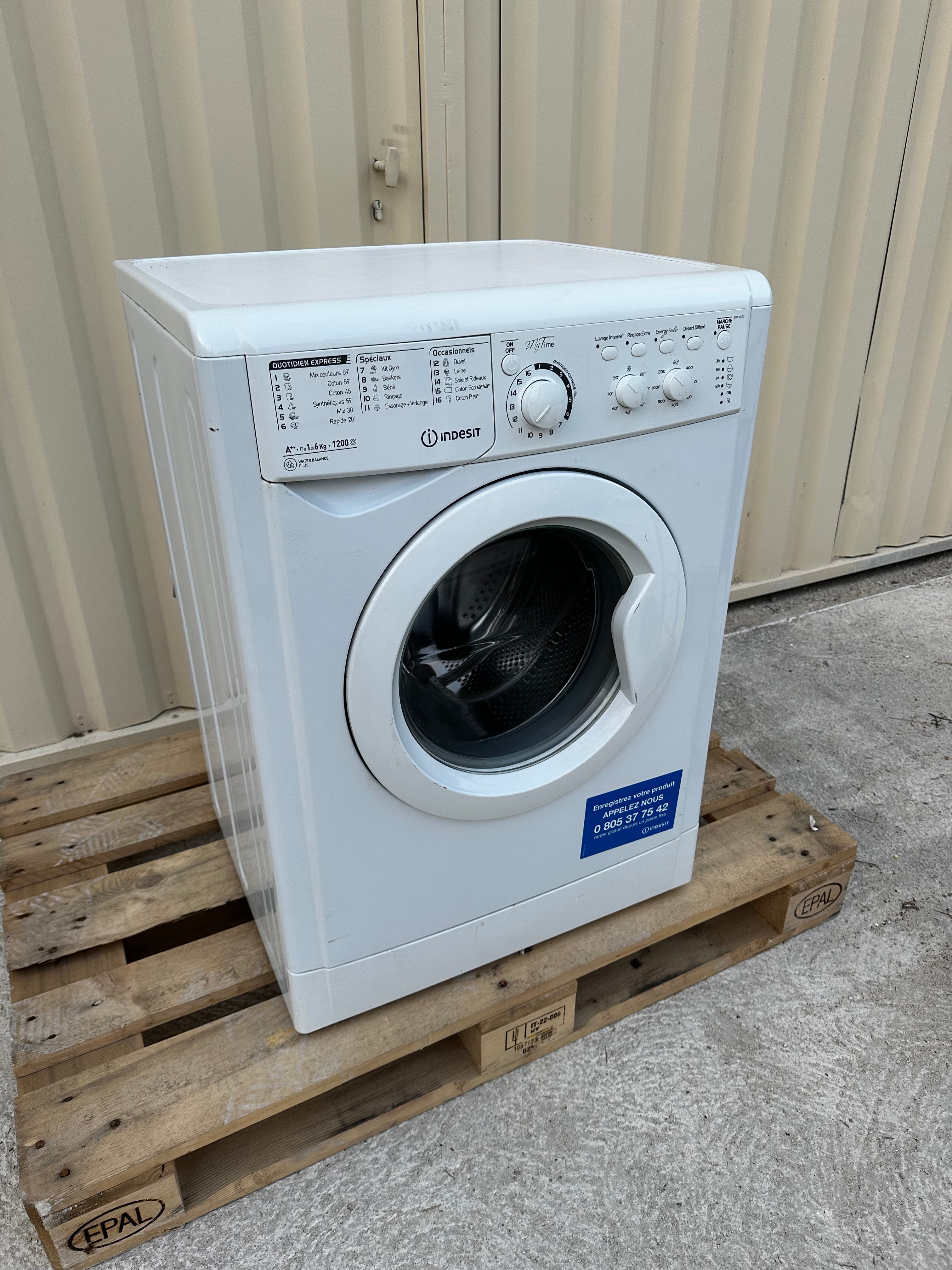 Lave-Linge INDESIT 6 Kg GARANTIE 6 MOIS