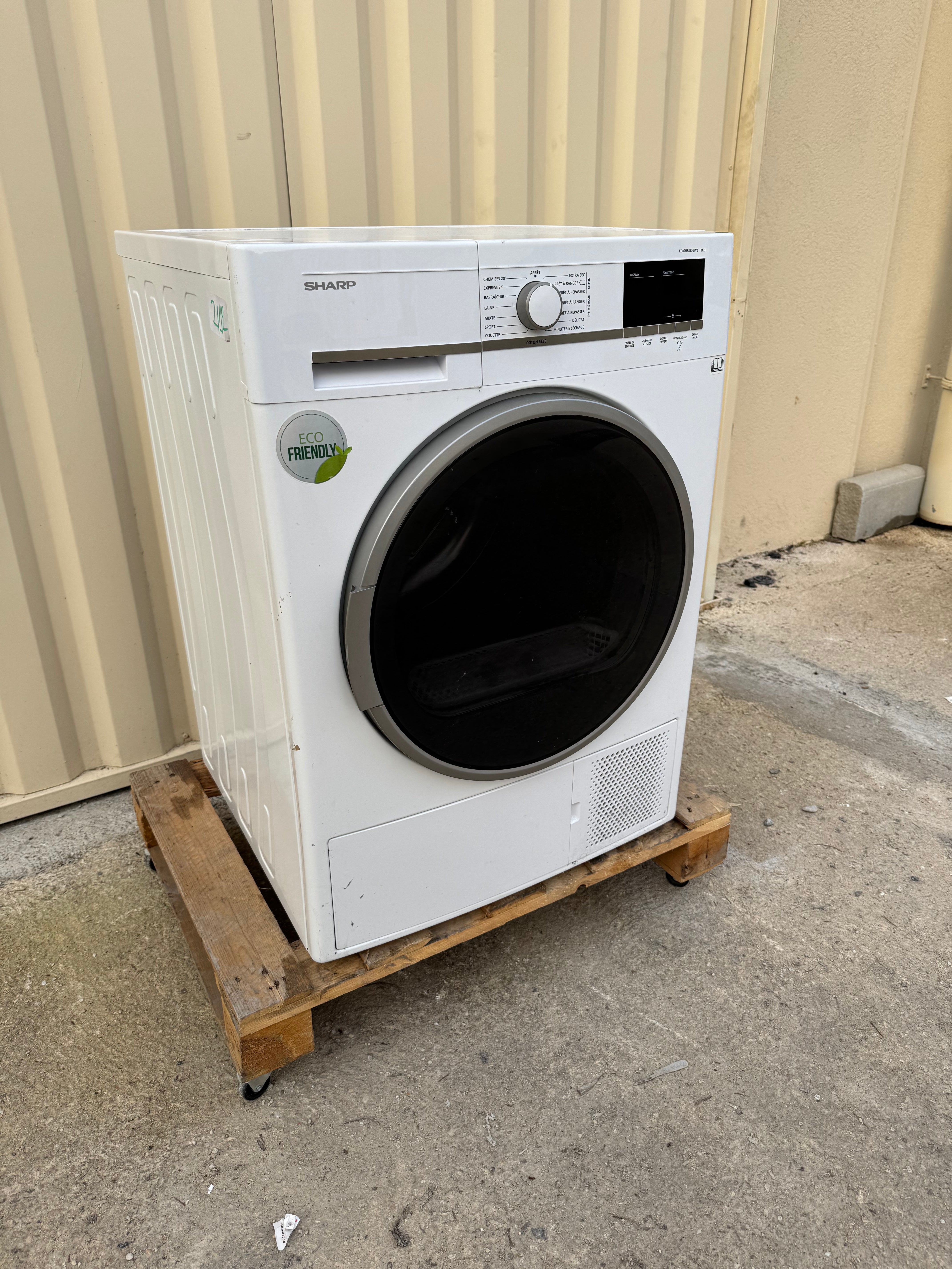 Sèche-Linge SHARP 8 Kg GARANTIE 1 AN