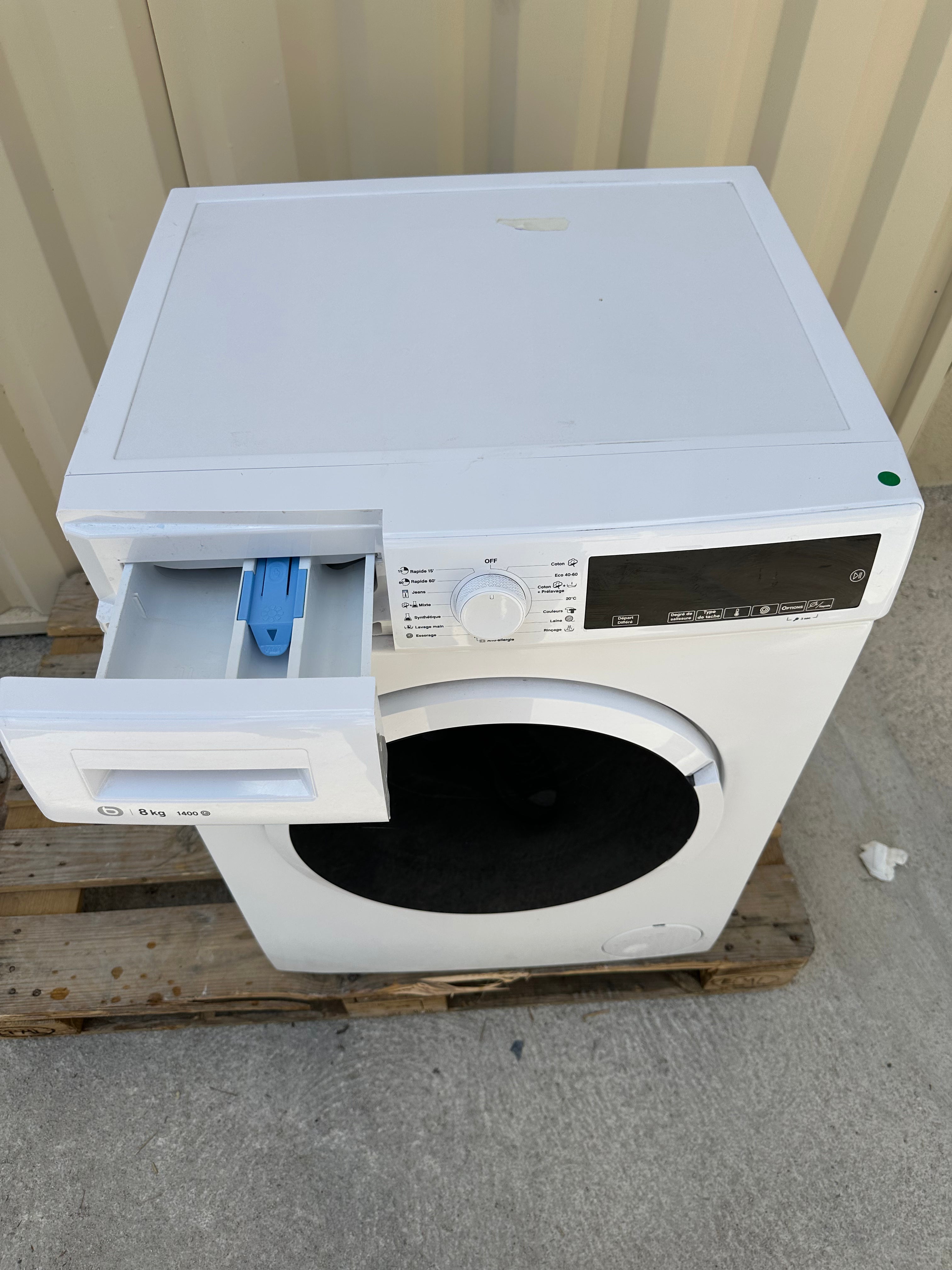 Lave-Linge ESSENTIEL B 8 Kg GARANTIE 1 AN
