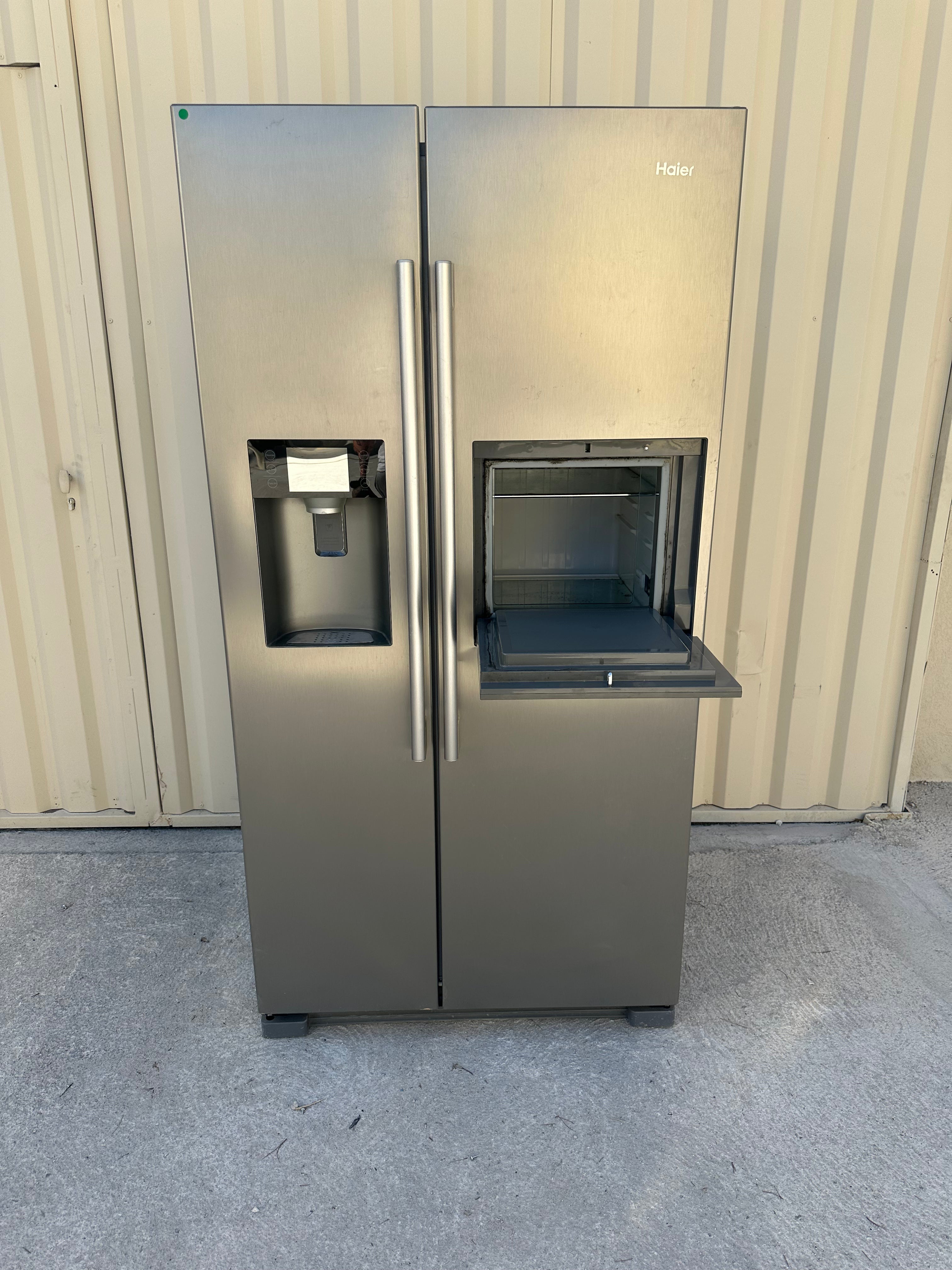 Frigo Américain HAIER Avec Distributeur d’Eau Fraîche et Glaçons GARANTIE 1 AN