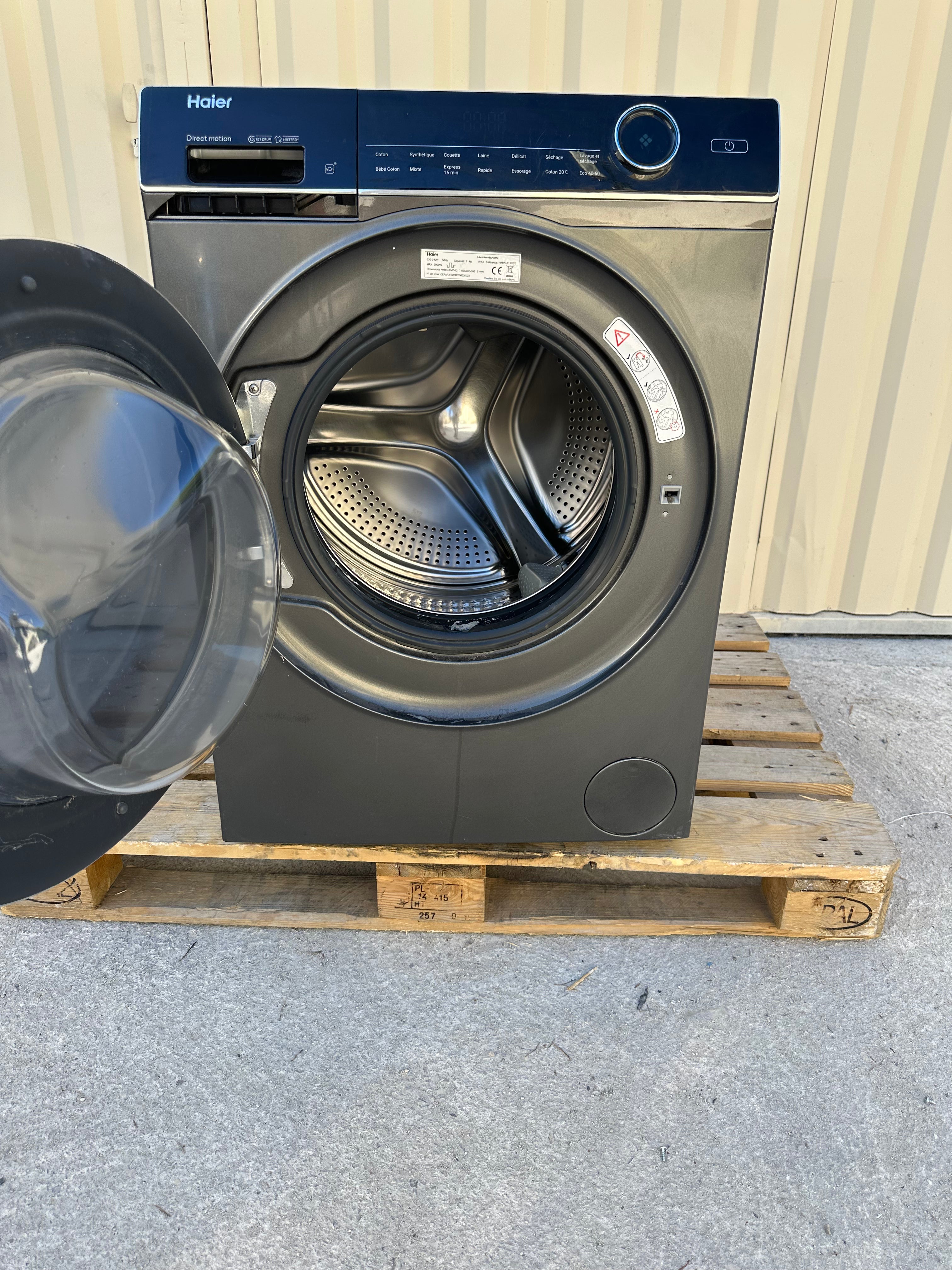 Lave-Linge Séchant HAIER 8 + 5 Kg GARANTIE 1 AN