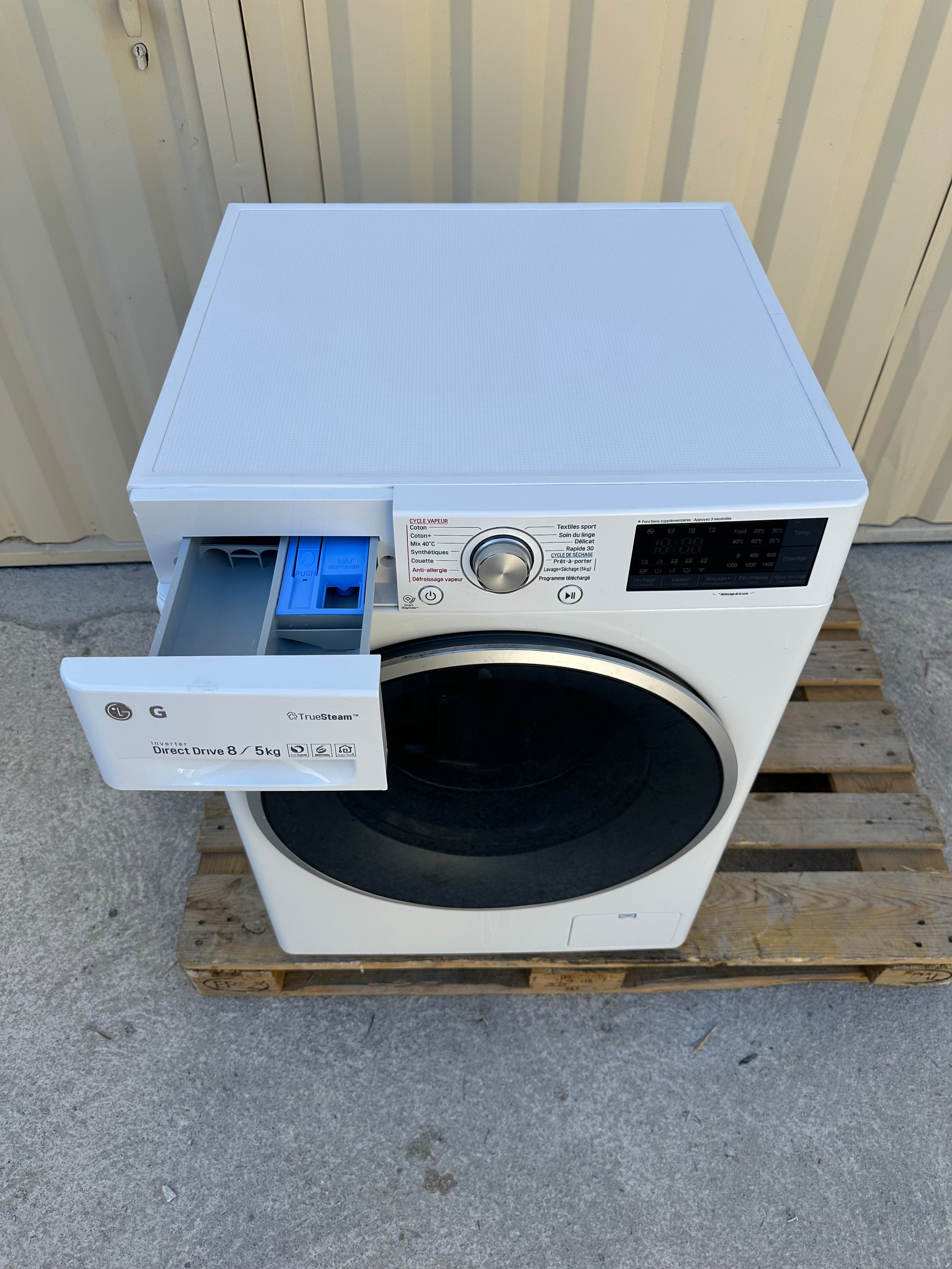 Lave-Linge Séchant LG 8 + 5 Kg GARANTIE 1 AN