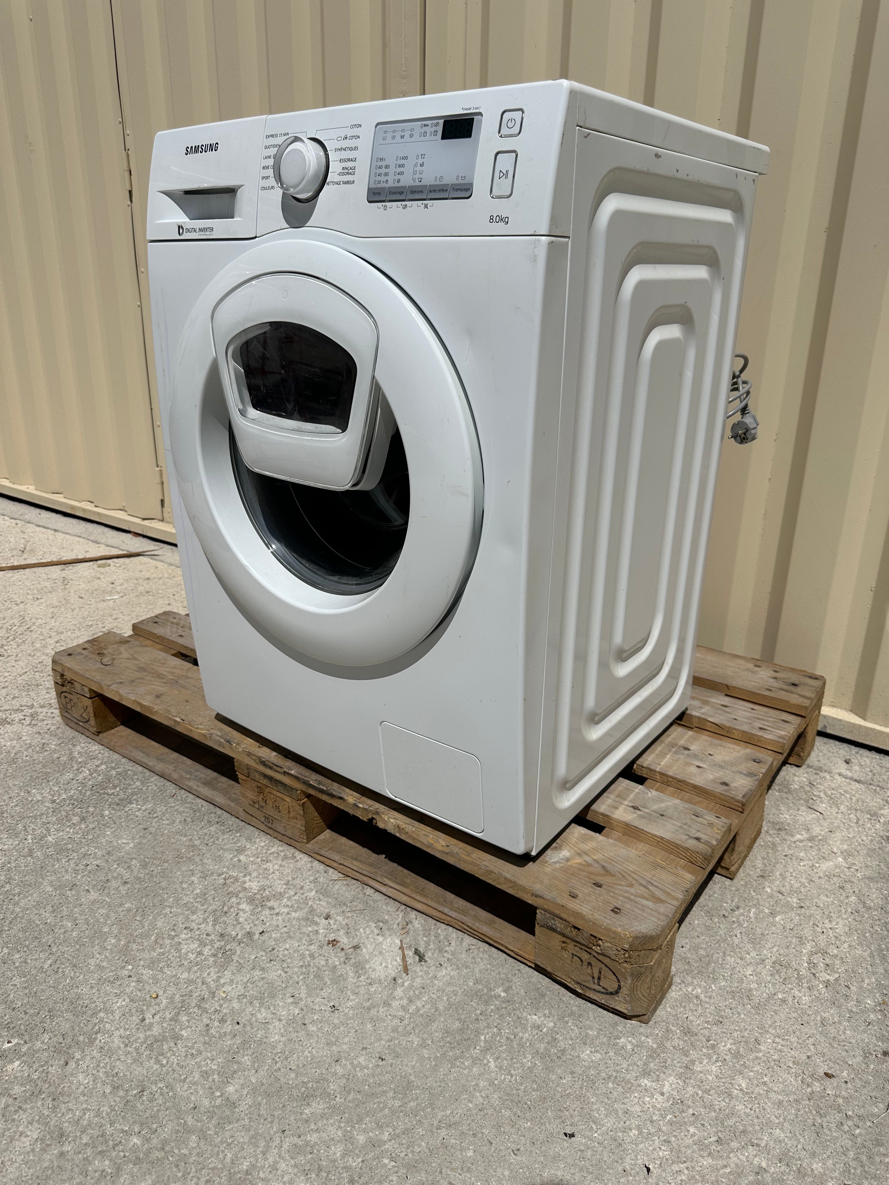 Lave-Linge SAMSUNG 8 Kg GARANTIE 1 AN