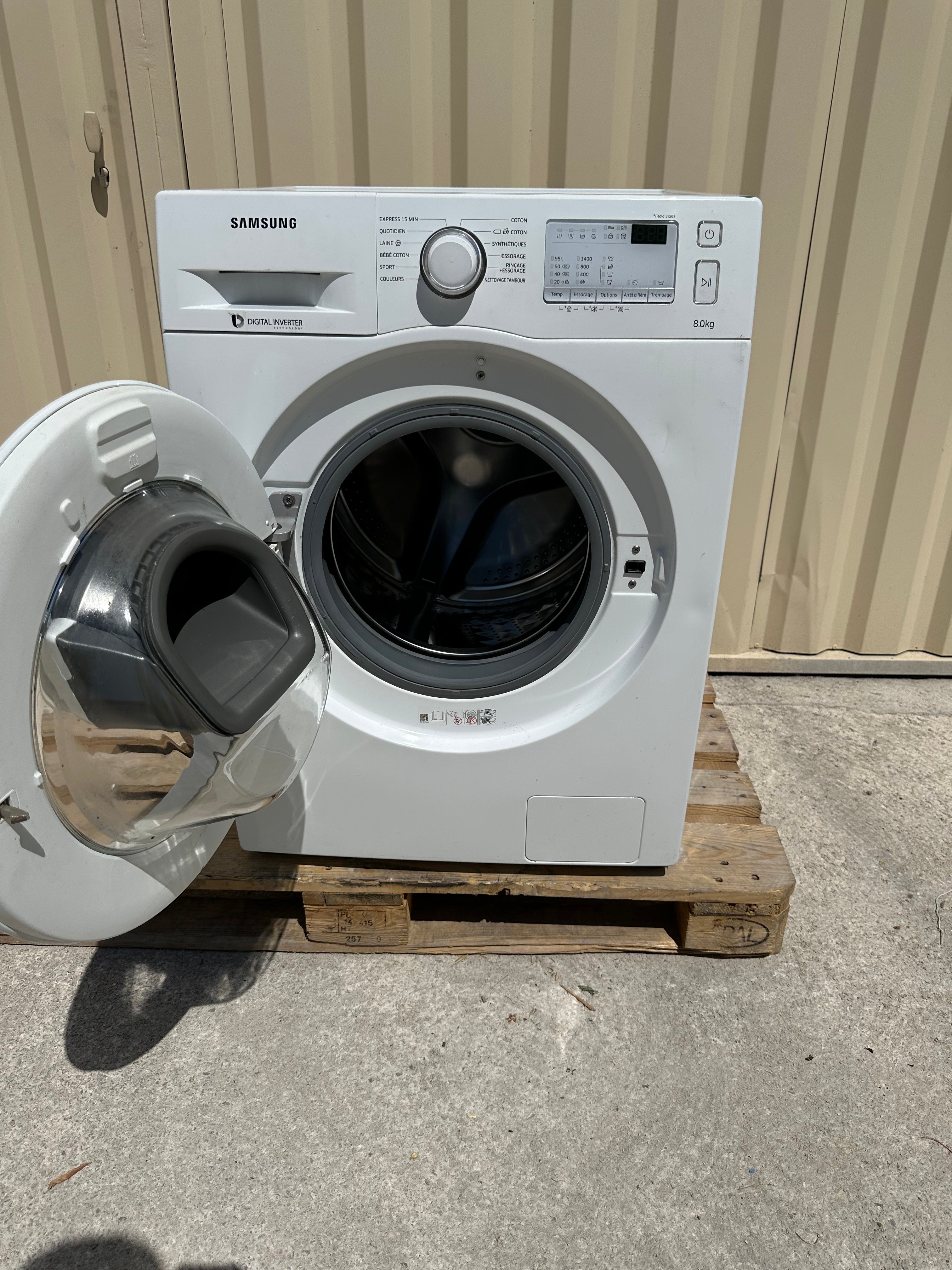 Lave-Linge SAMSUNG 8 Kg GARANTIE 1 AN