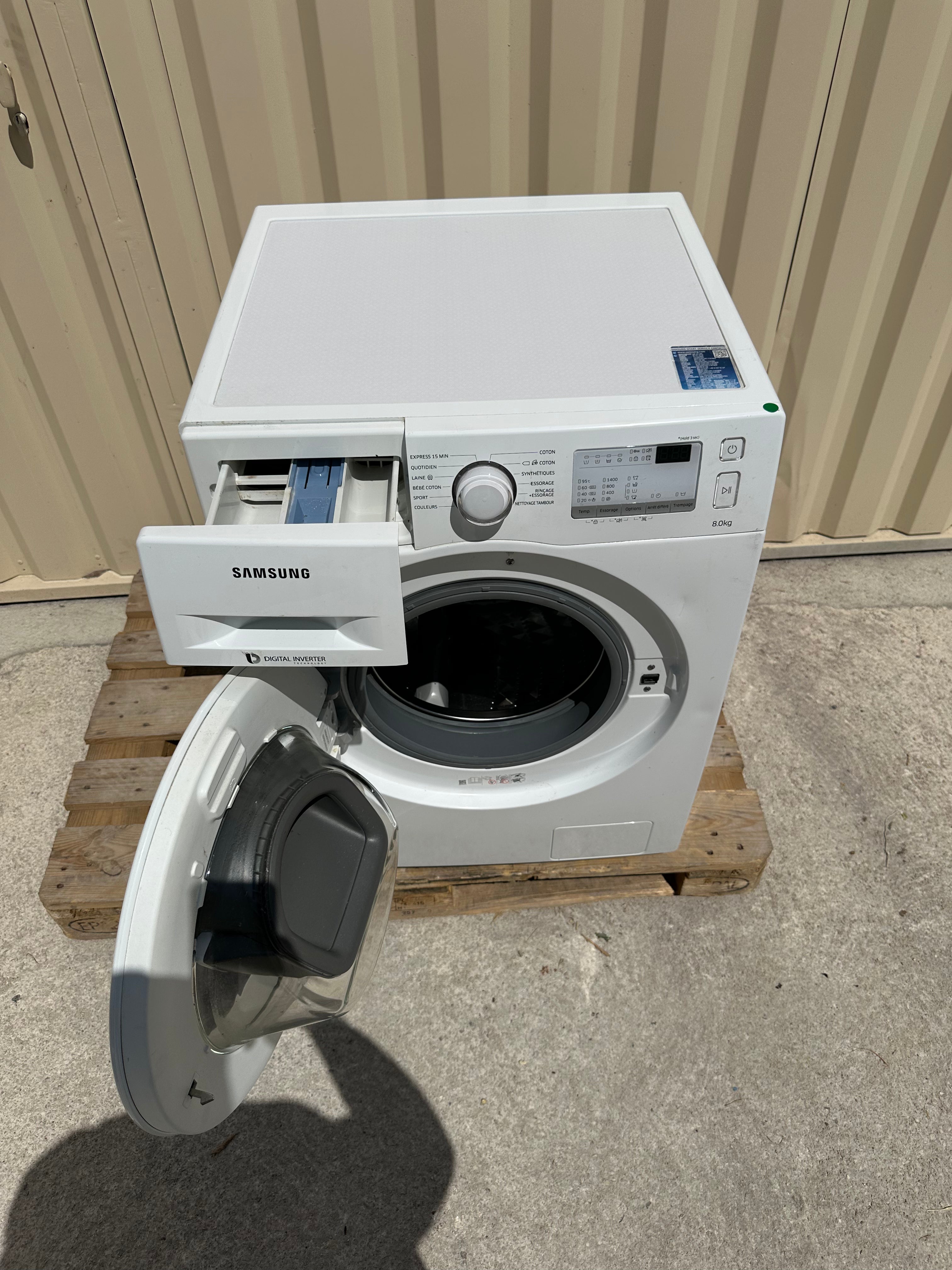Lave-Linge SAMSUNG 8 Kg GARANTIE 1 AN