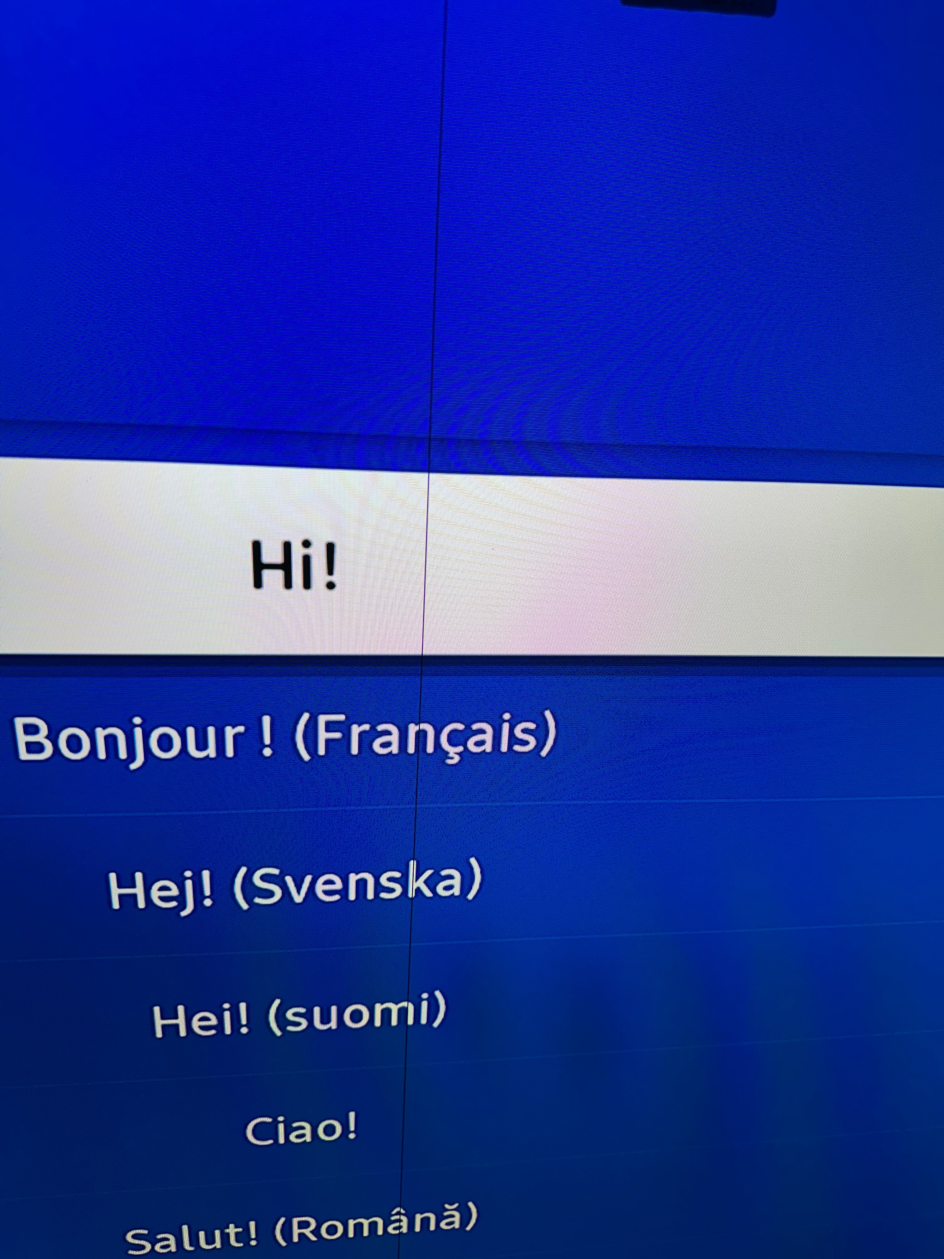 Smart Télévision SAMSUNG 189 Cm / 74’’ NEUVE ( Léger Défaut ) GARANTIE 2 ANS