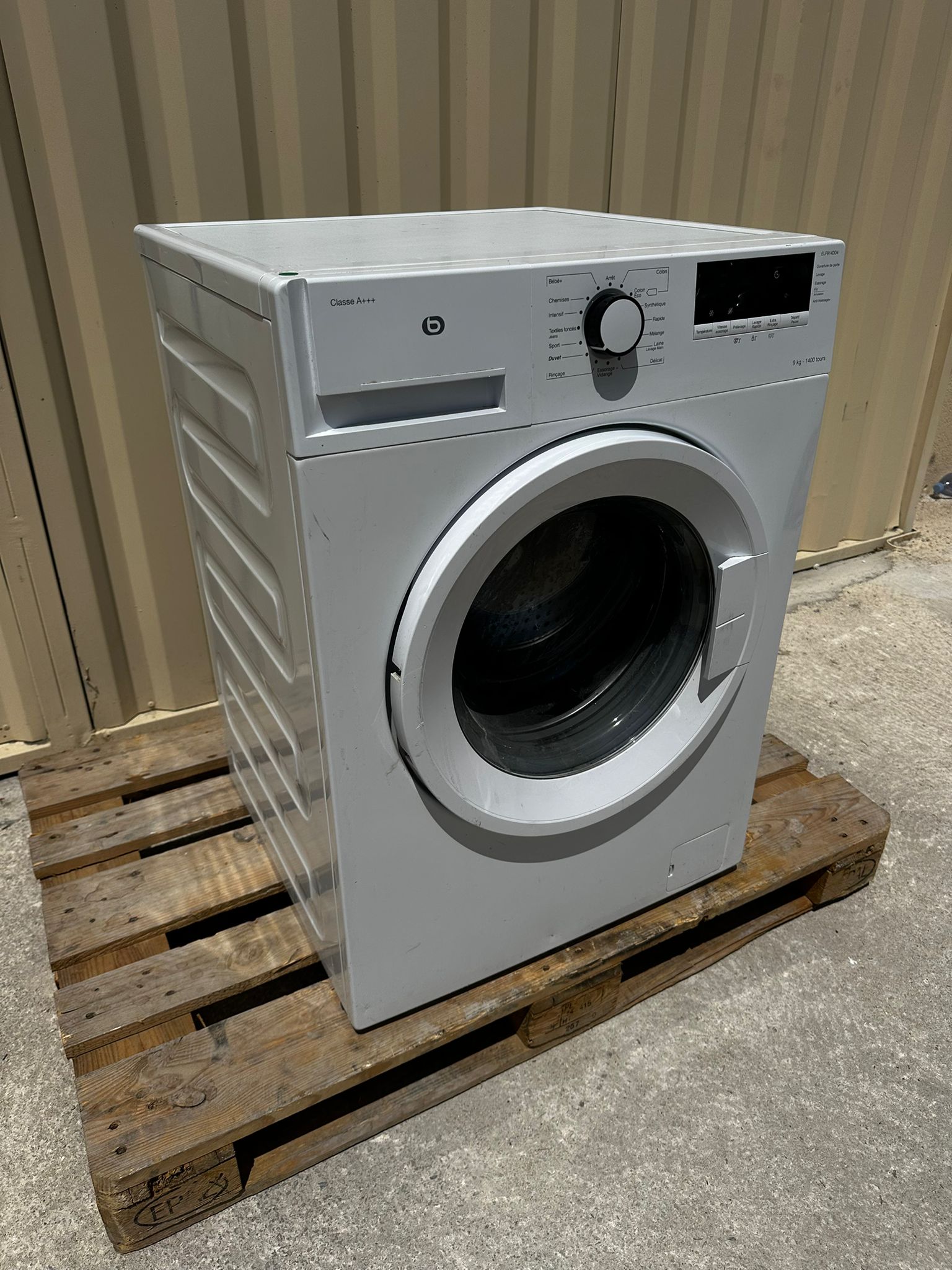 Lave-Linge ESSENTIEL B 9 Kg GARANTIE 1 AN