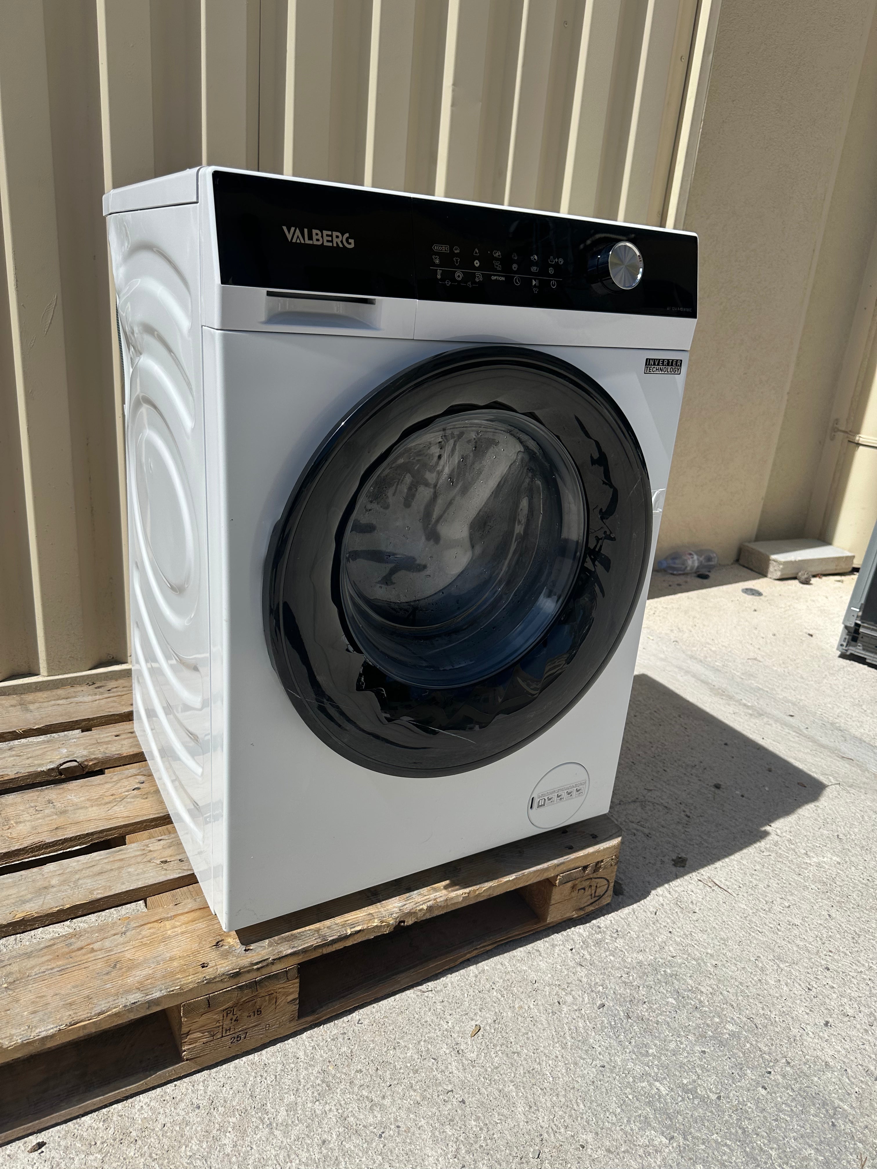 Lave-Linge VALBERG 10 Kg NEUF ( Avec Défaut d’Aspect ) GARANTIE 1 AN