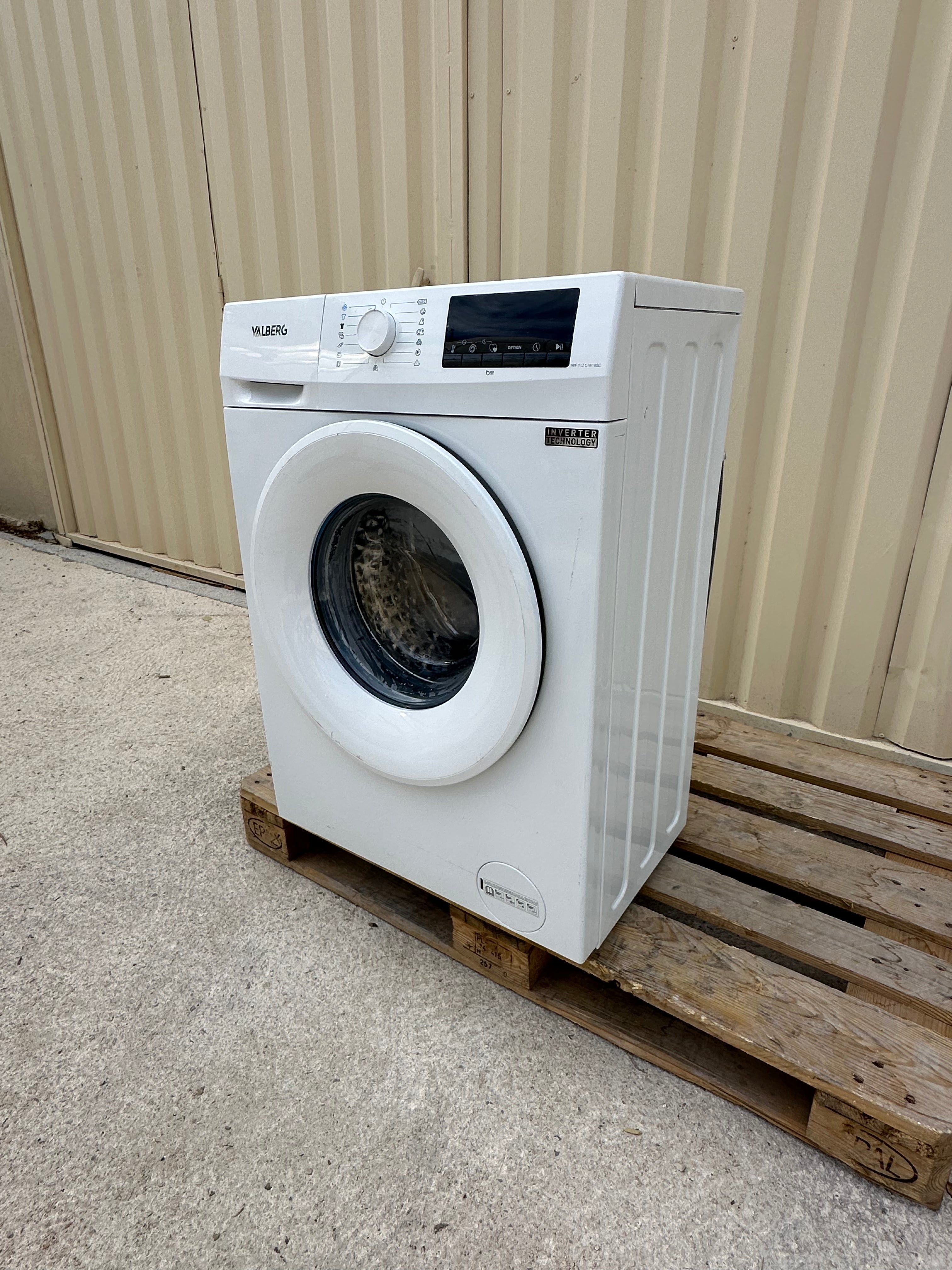 Lave-Linge VALBERG 7 Kg NEUF ( Avec Défaut d’Aspect ) GARANTIE 1 AN