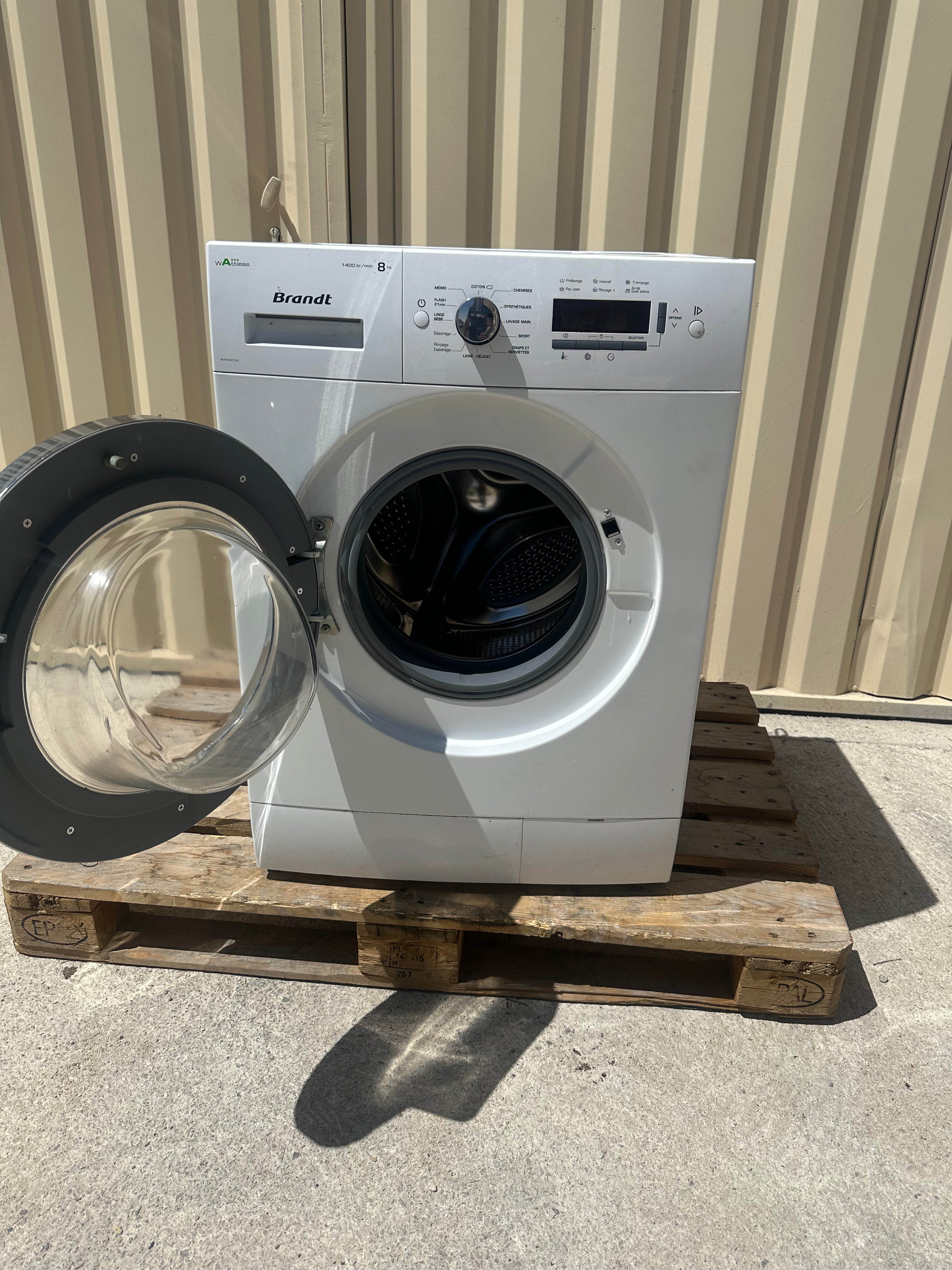 Lave-Linge BRANDT 8 Kg GARANTIE 1 AN
