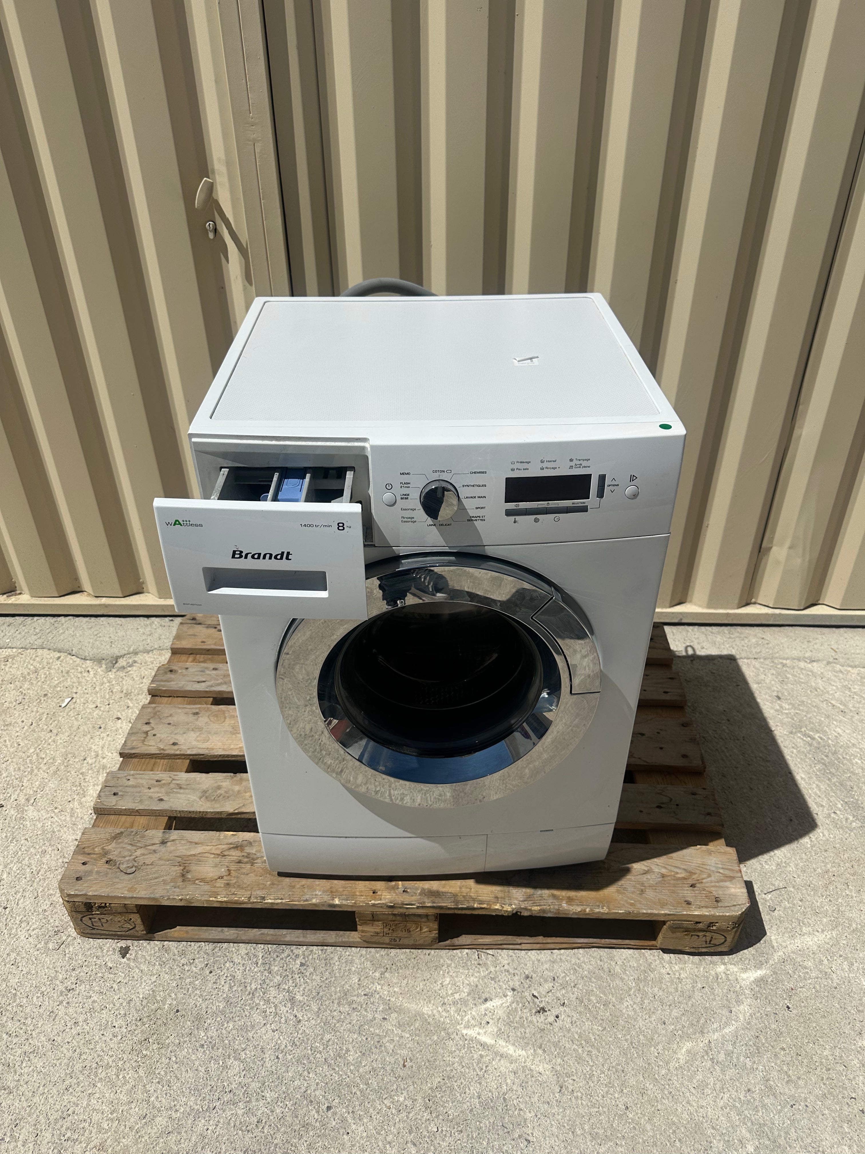 Lave-Linge BRANDT 8 Kg GARANTIE 1 AN