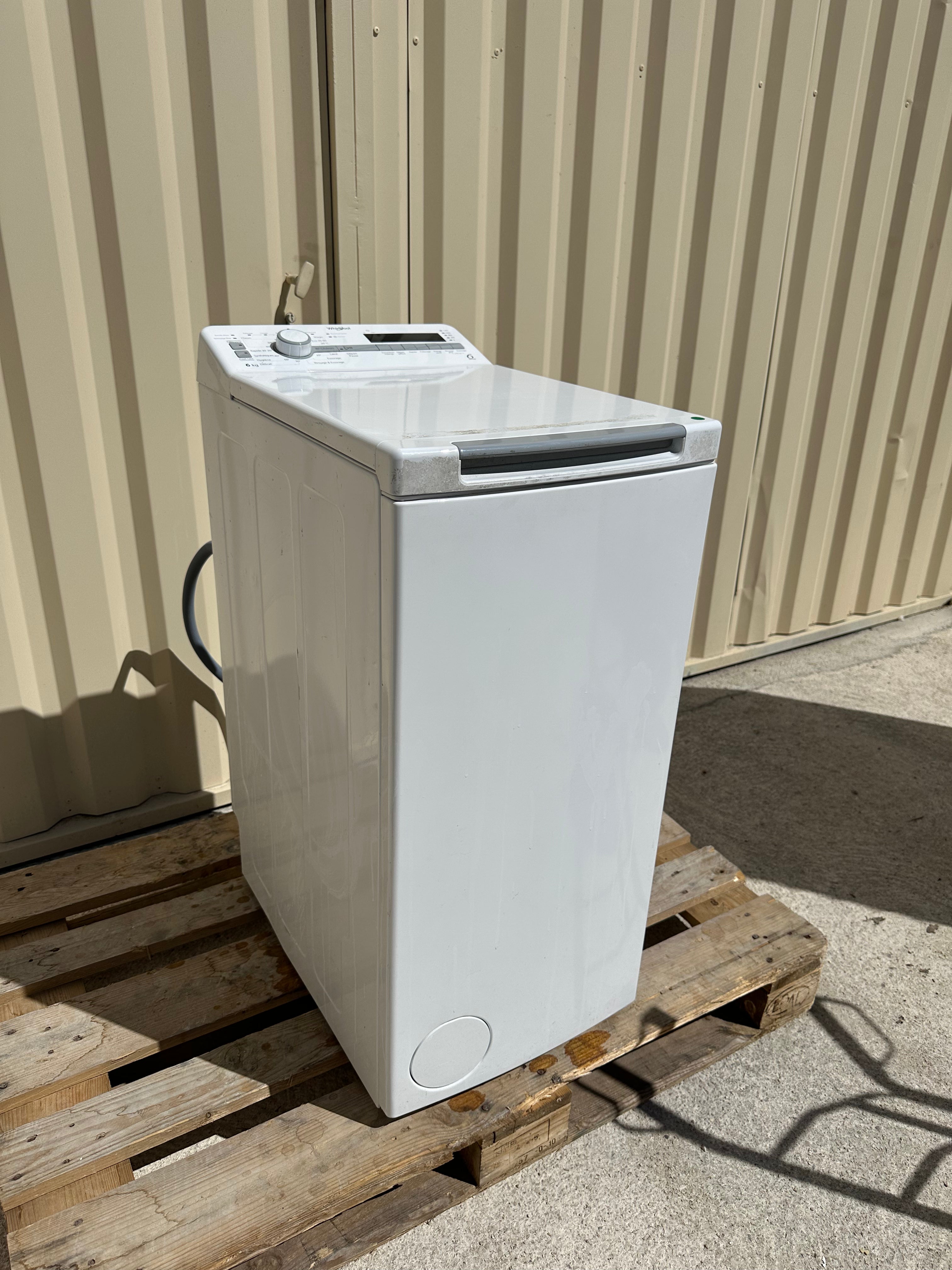 Lave-Linge Top WHIRLPOOL 6 Kg GARANTIE 1 AN