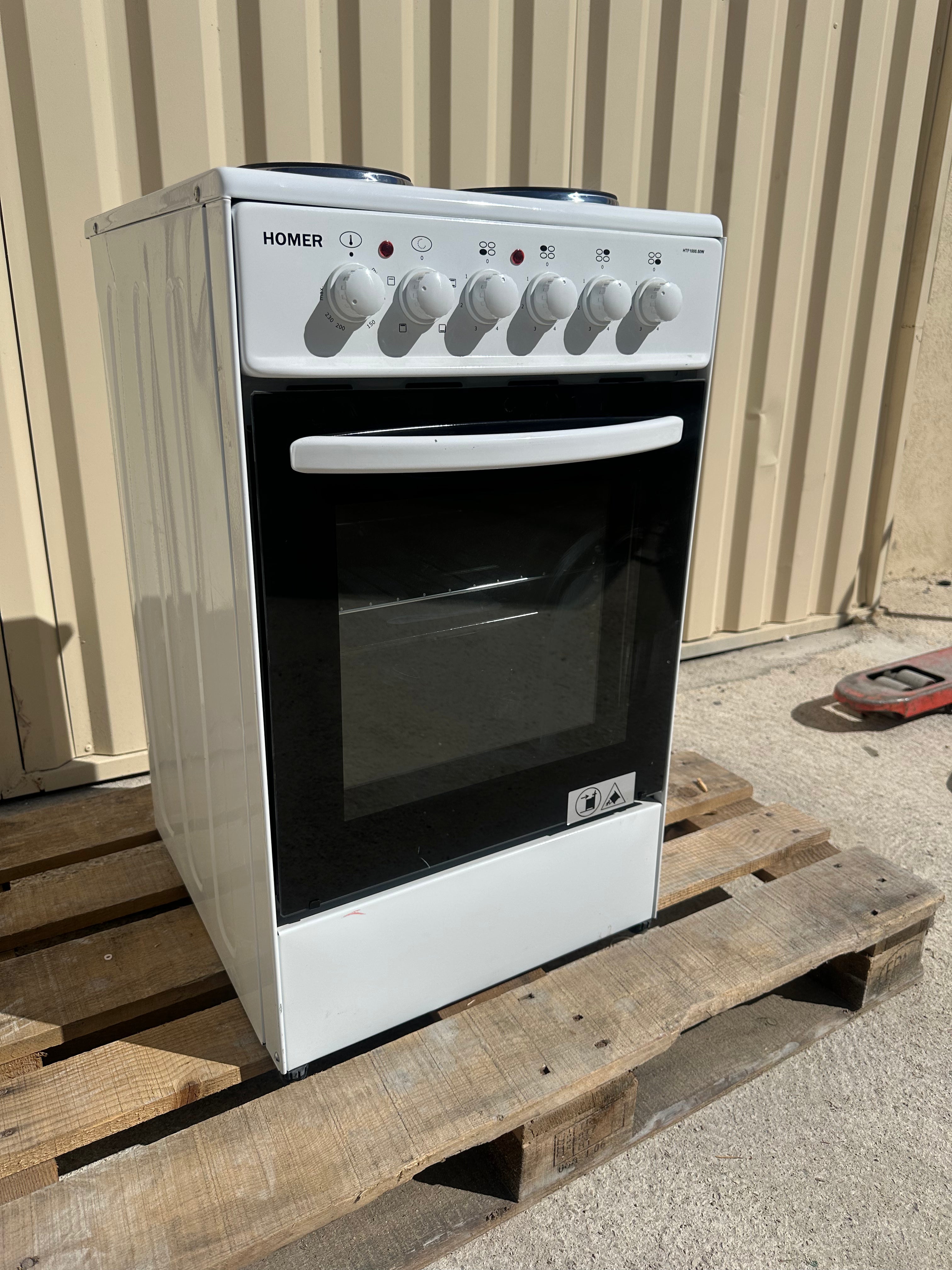 Cuisinière Electrique HOMER 4 Foyer NEUVE ( Jamais Servie ) GARANTIE 2 ANS