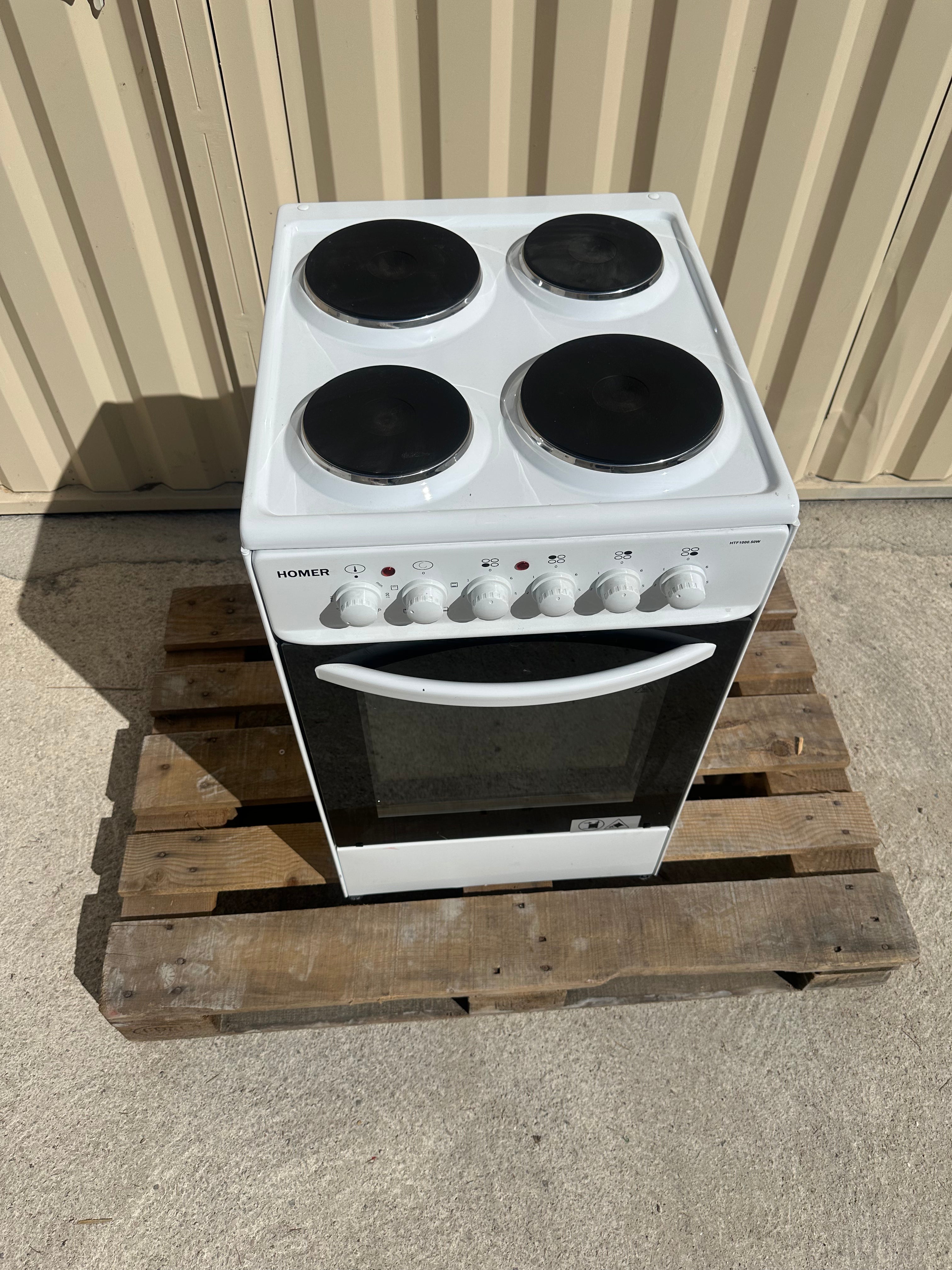 Cuisinière Electrique HOMER 4 Foyer NEUVE ( Jamais Servie ) GARANTIE 2 ANS