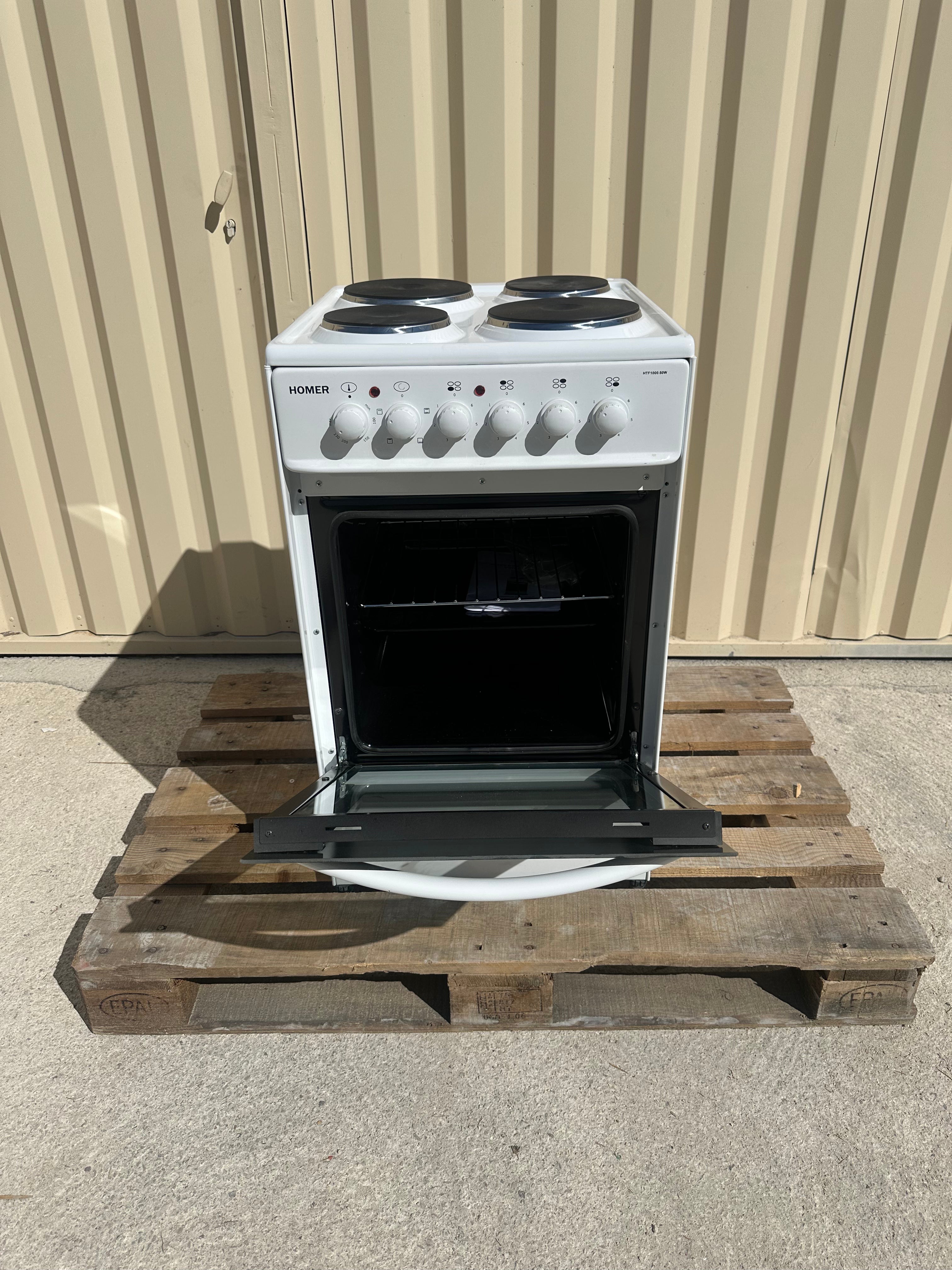 Cuisinière Electrique HOMER 4 Foyer NEUVE ( Jamais Servie ) GARANTIE 2 ANS