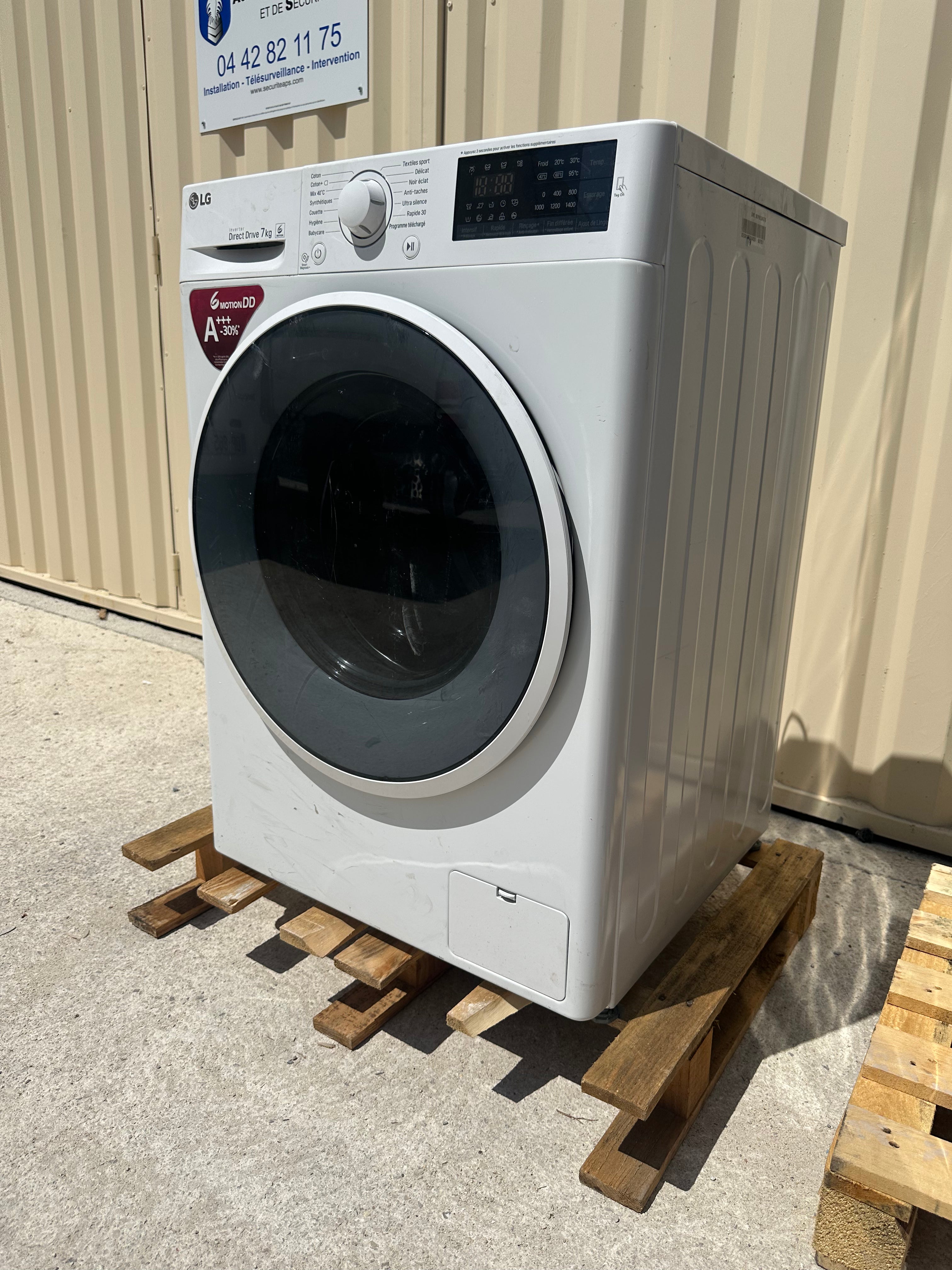Lave-Linge LG 7 Kg GARANTIE 1 AN