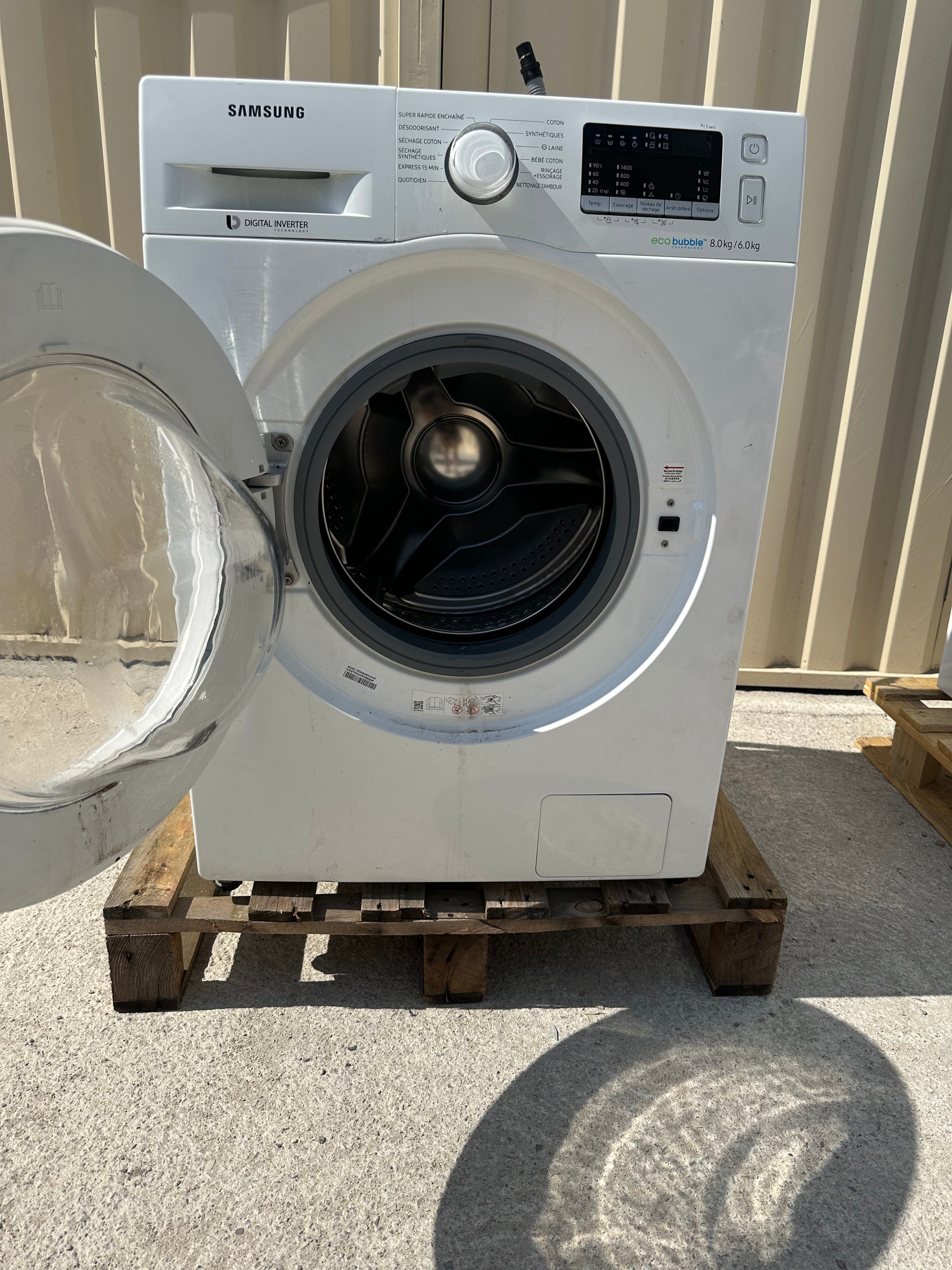 Lave-Linge Séchant SAMSUNG 9/6 Kg GARANTIE 1 AN